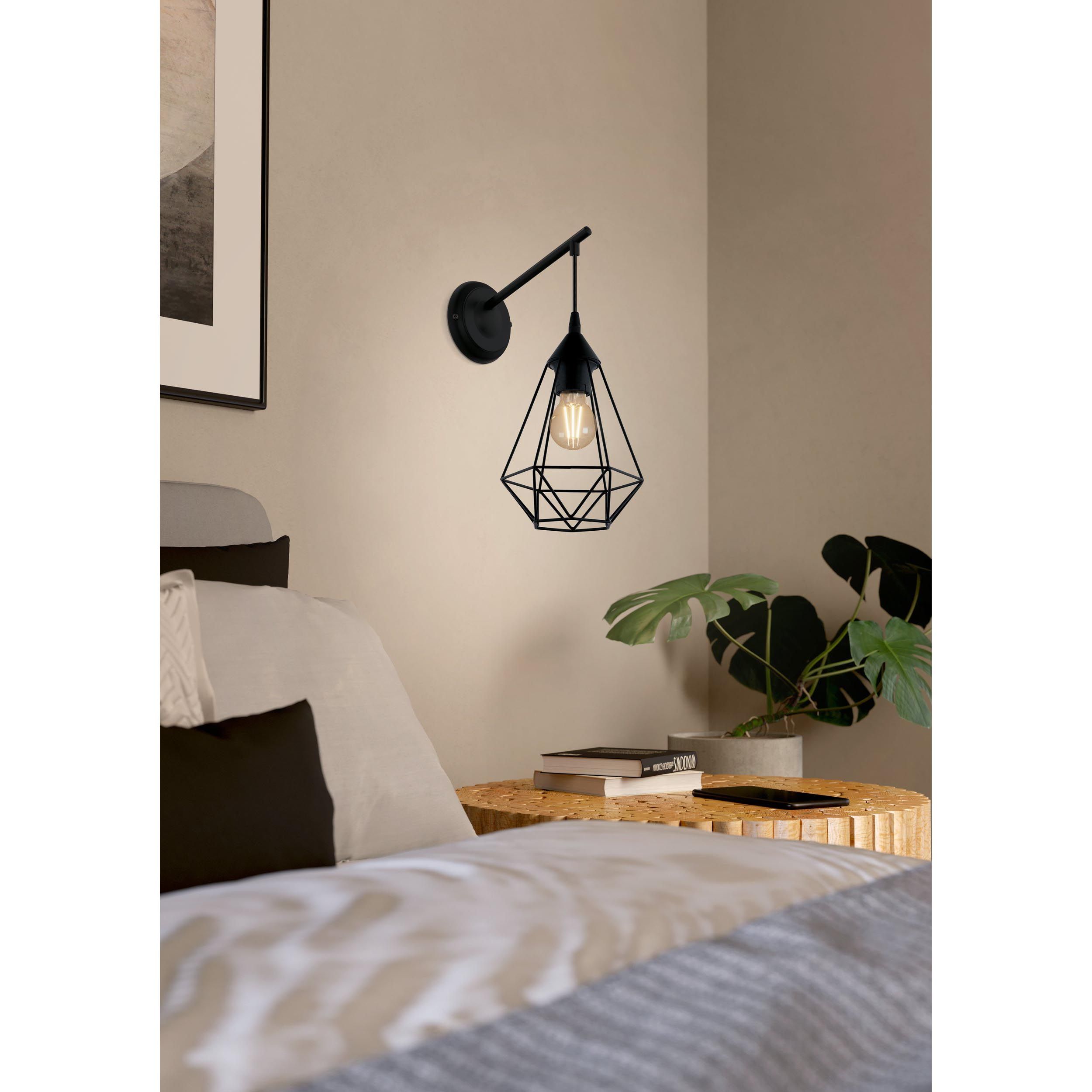Applique murale TARBES noir H42,5cm