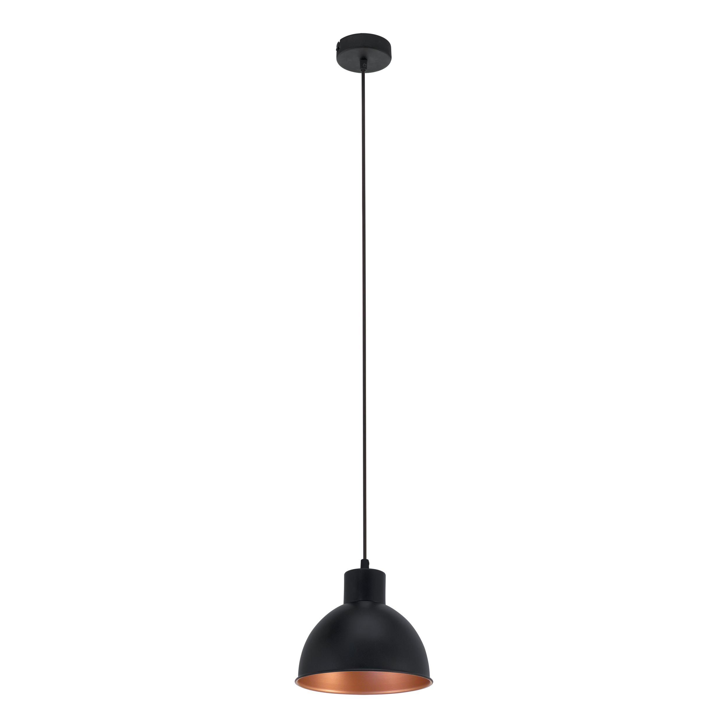 Suspension TRURO noir Ø21cm