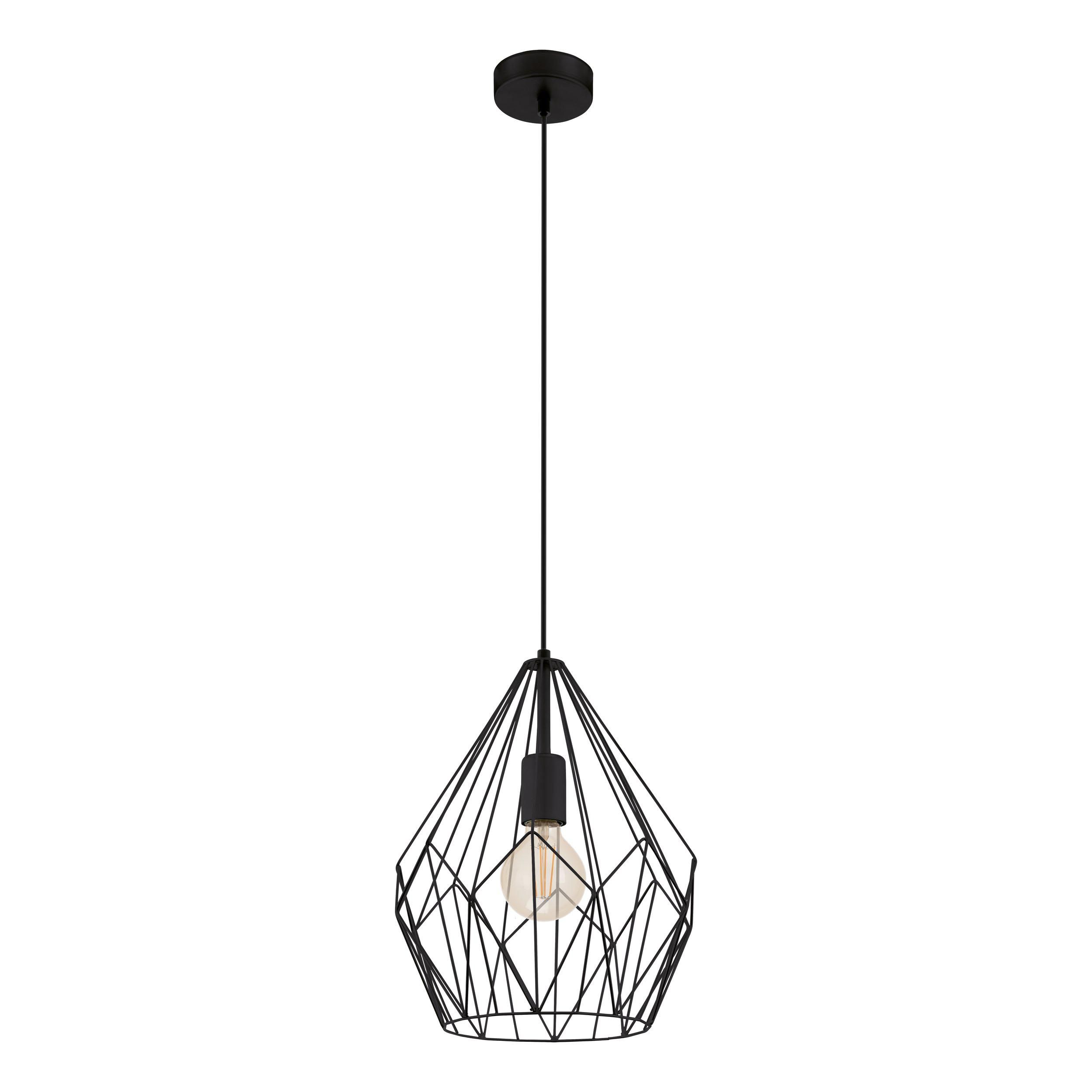 Suspension CARLTON métal noir CARLTON Ø31cm