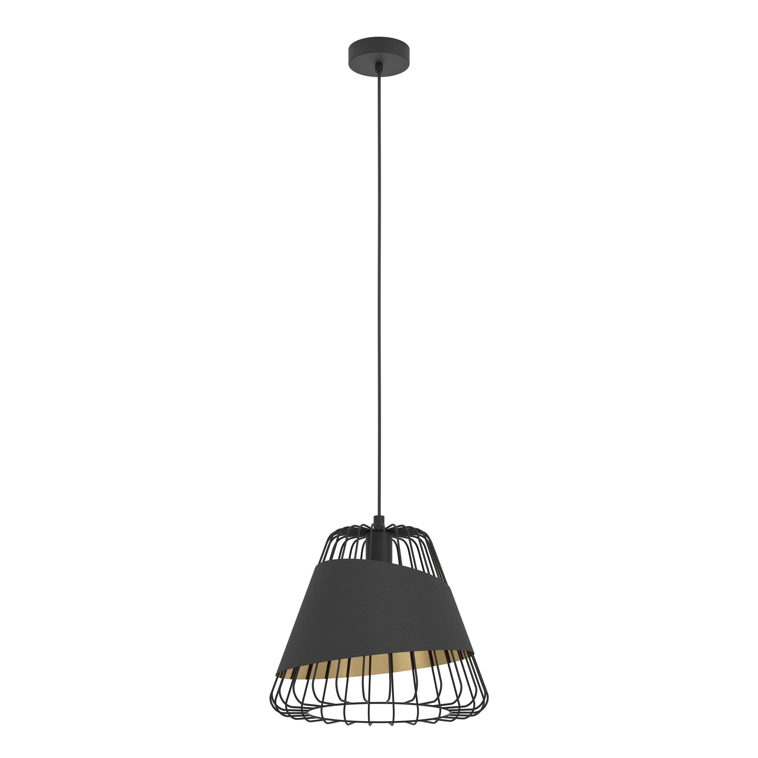 Suspension AUSTELL noir Ø36cm