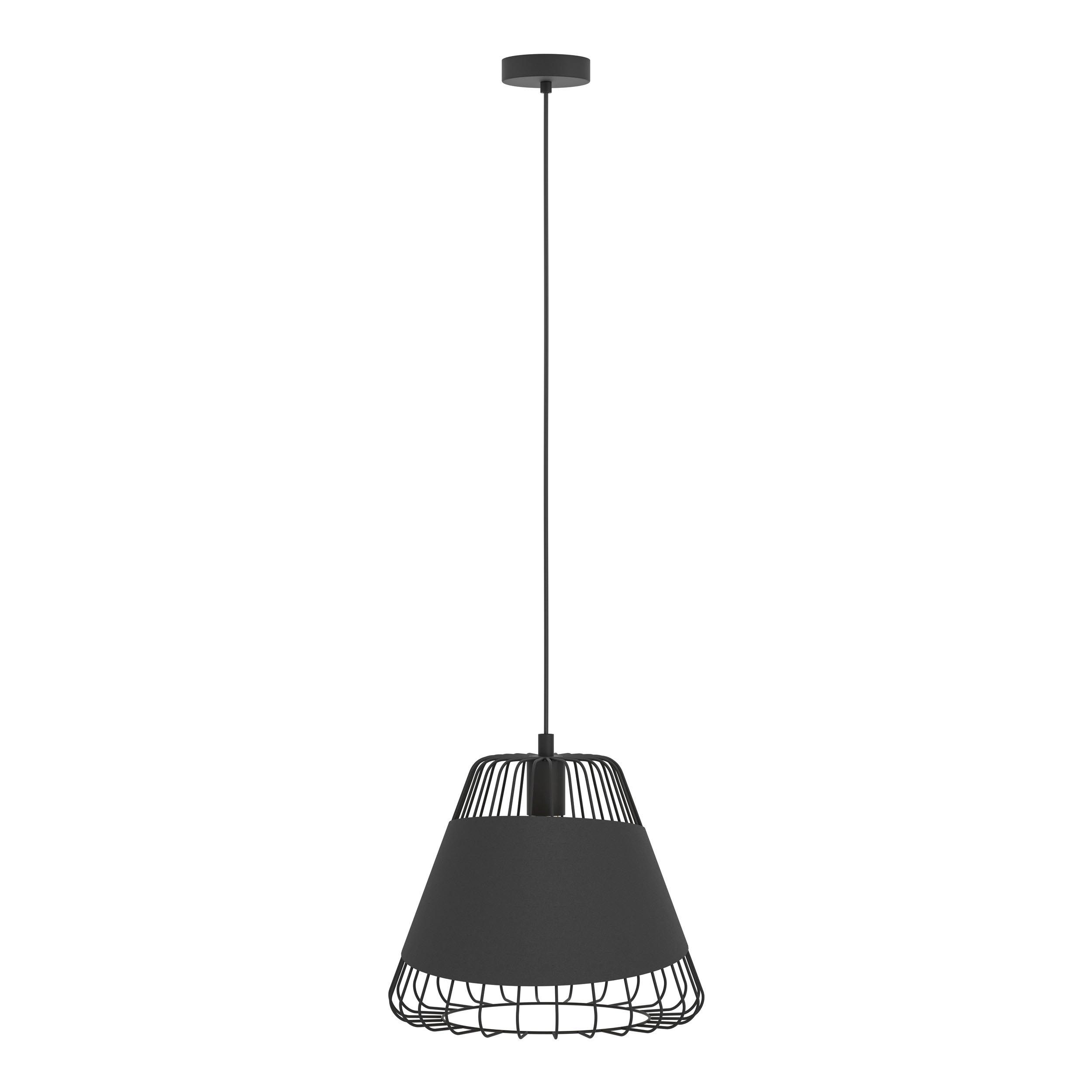Suspension AUSTELL noir Ø36cm