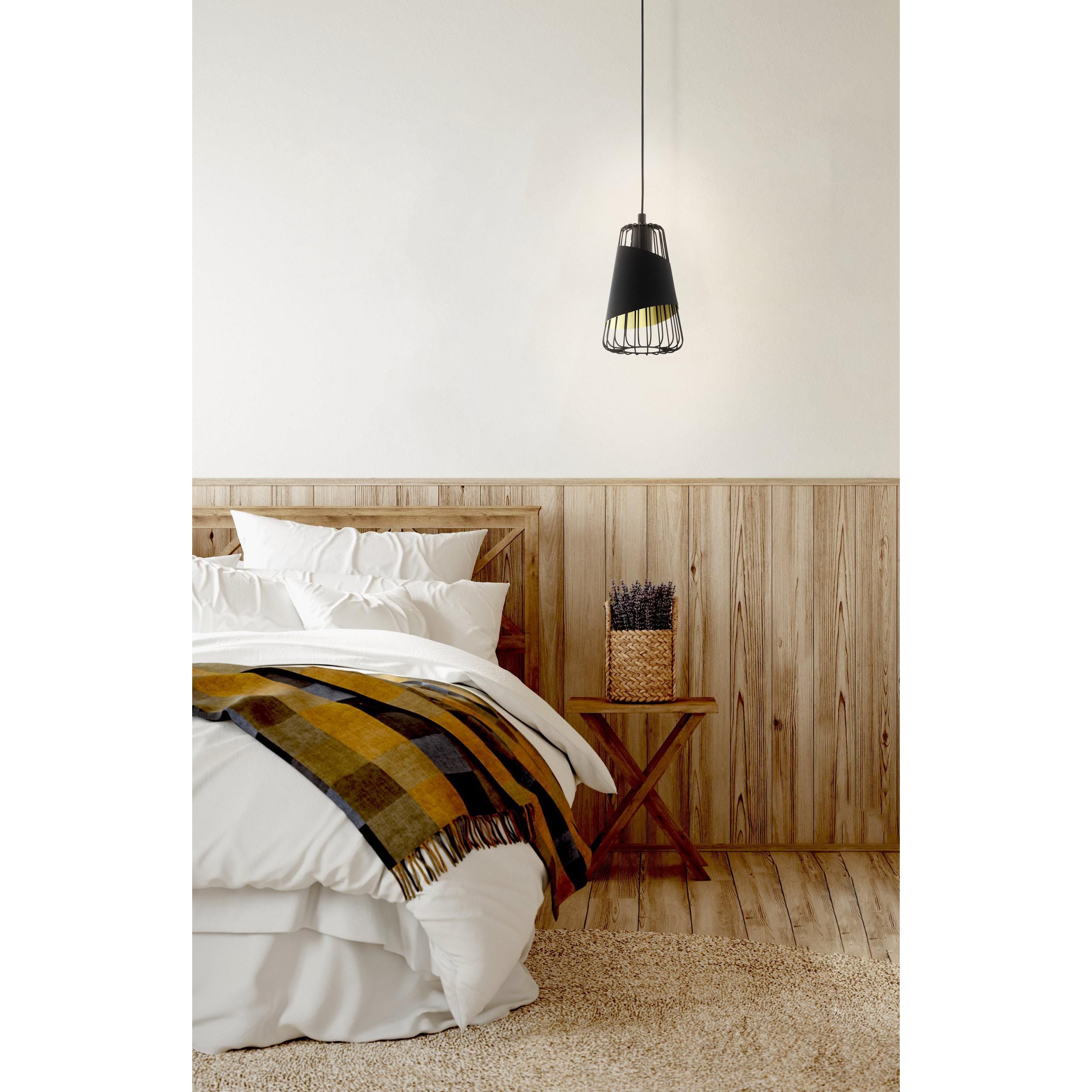 Suspension AUSTELL noir Ø16,5cm