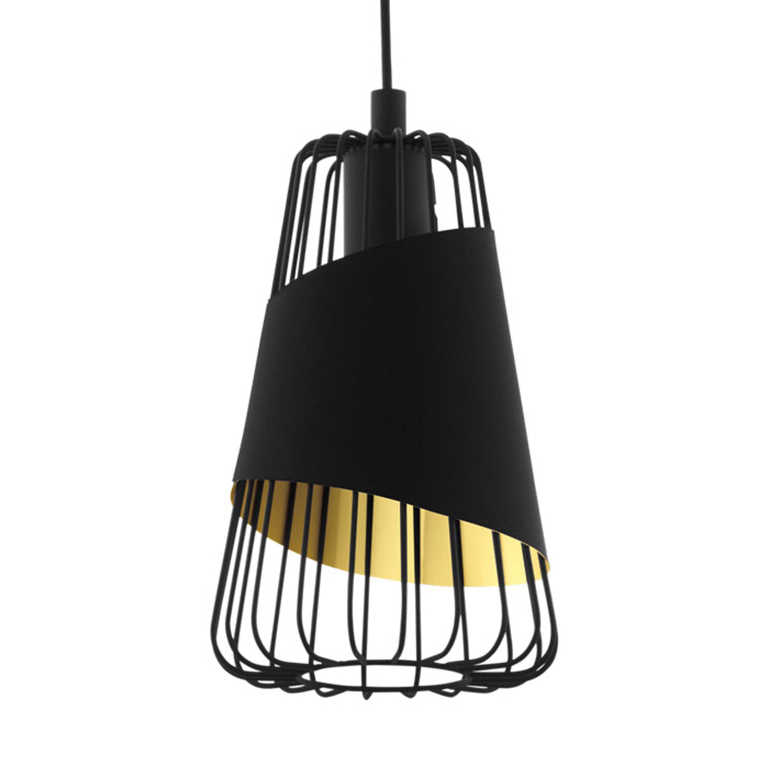 Suspension AUSTELL noir Ø16,5cm