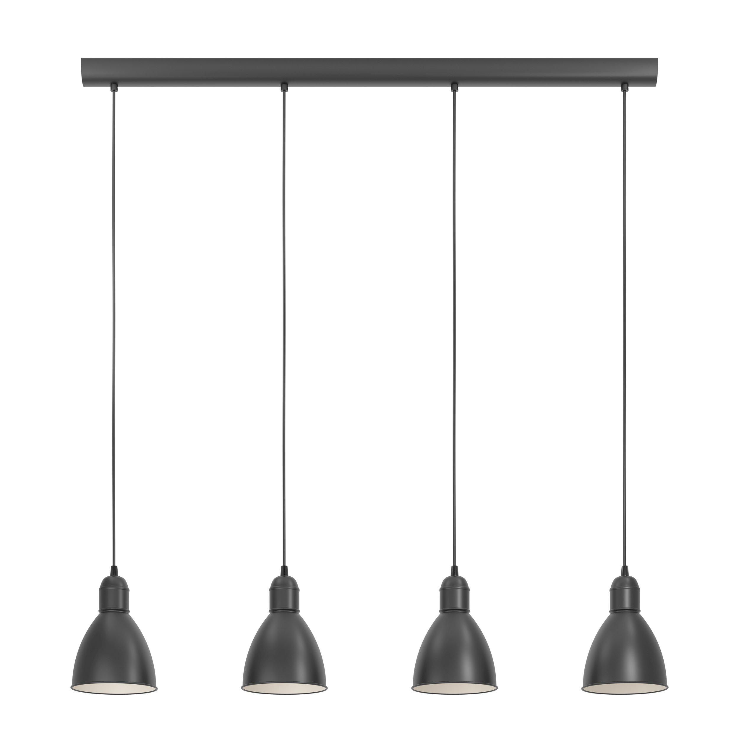 Suspension PRIDDY noir L97,5cm
