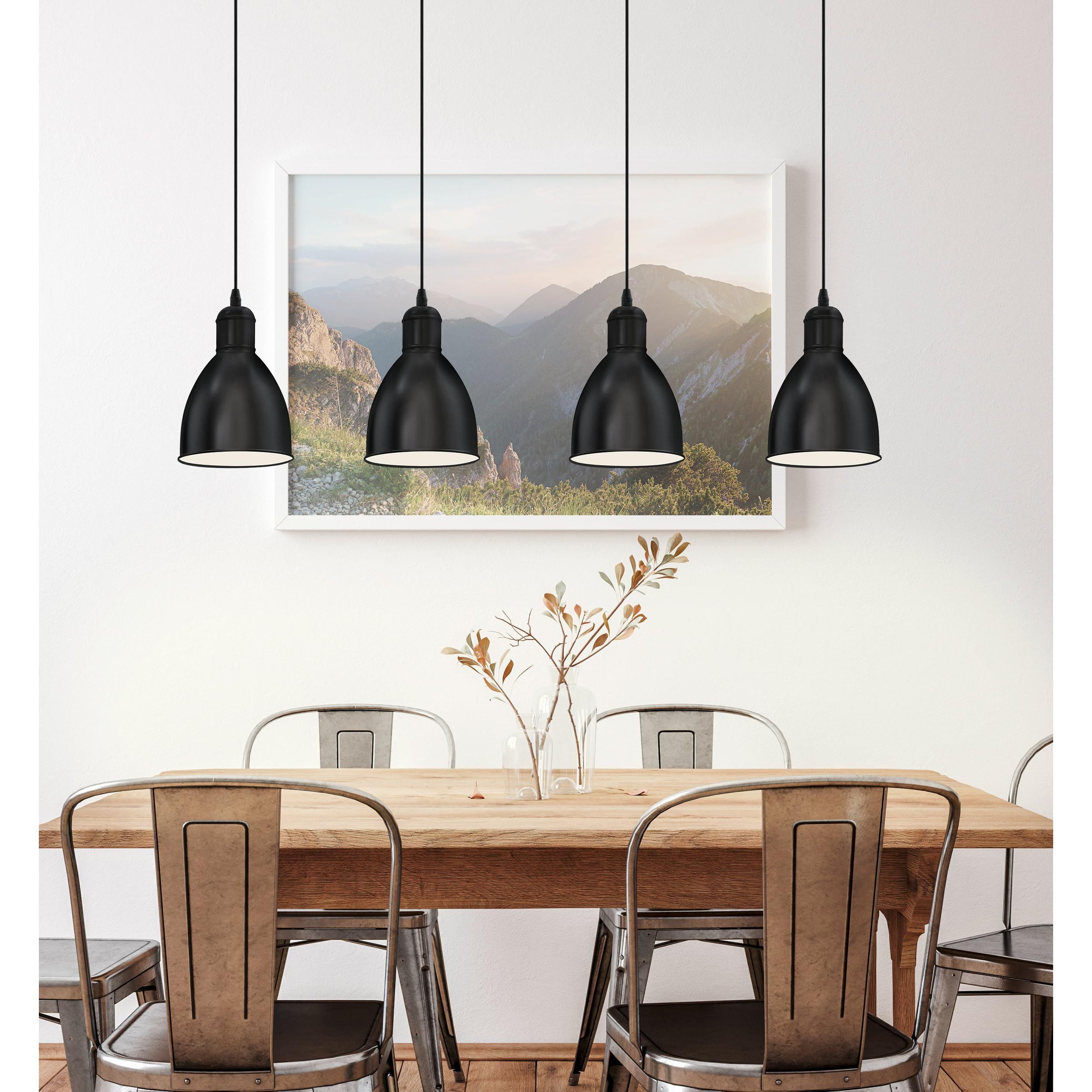 Suspension PRIDDY noir L97,5cm