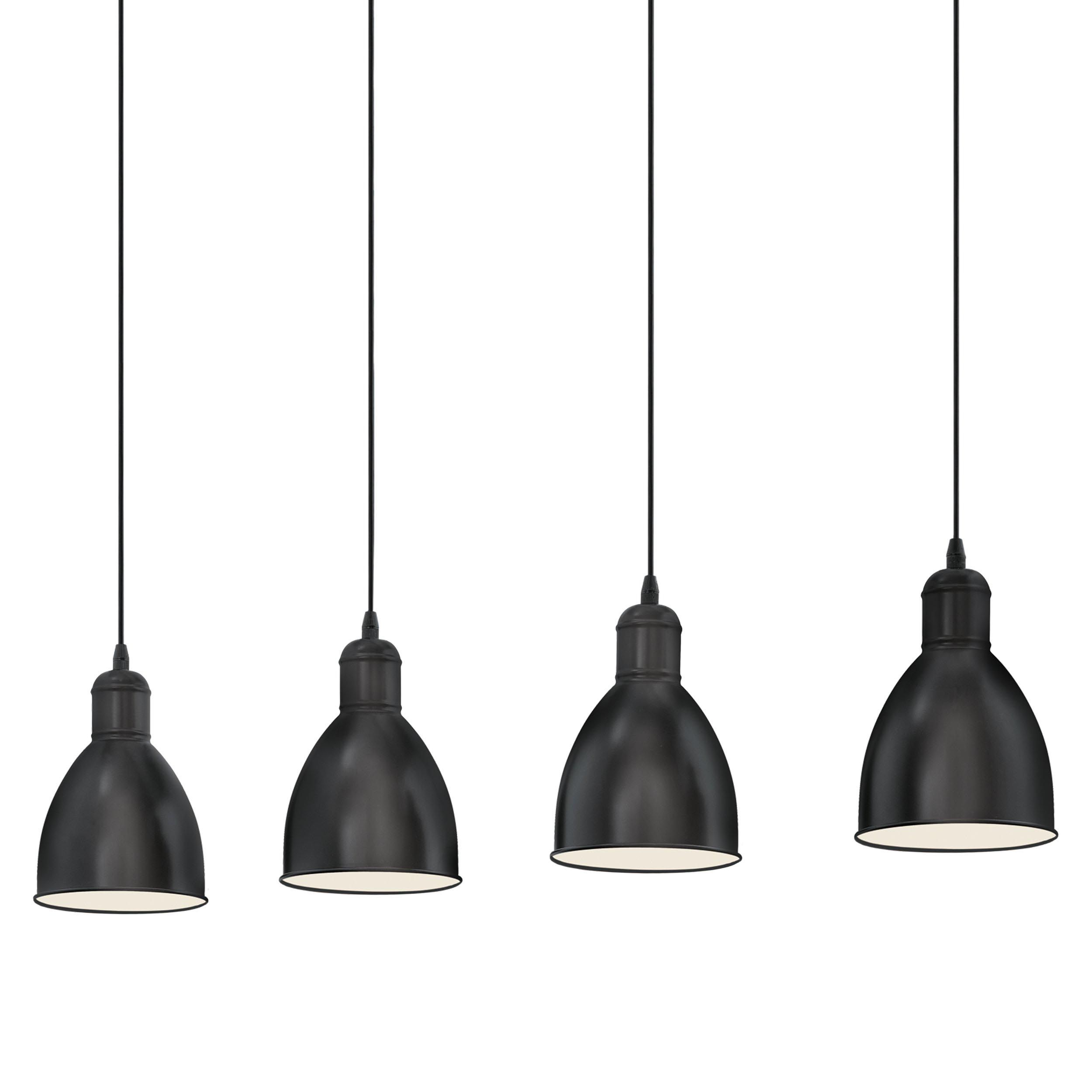 Suspension PRIDDY noir L97,5cm
