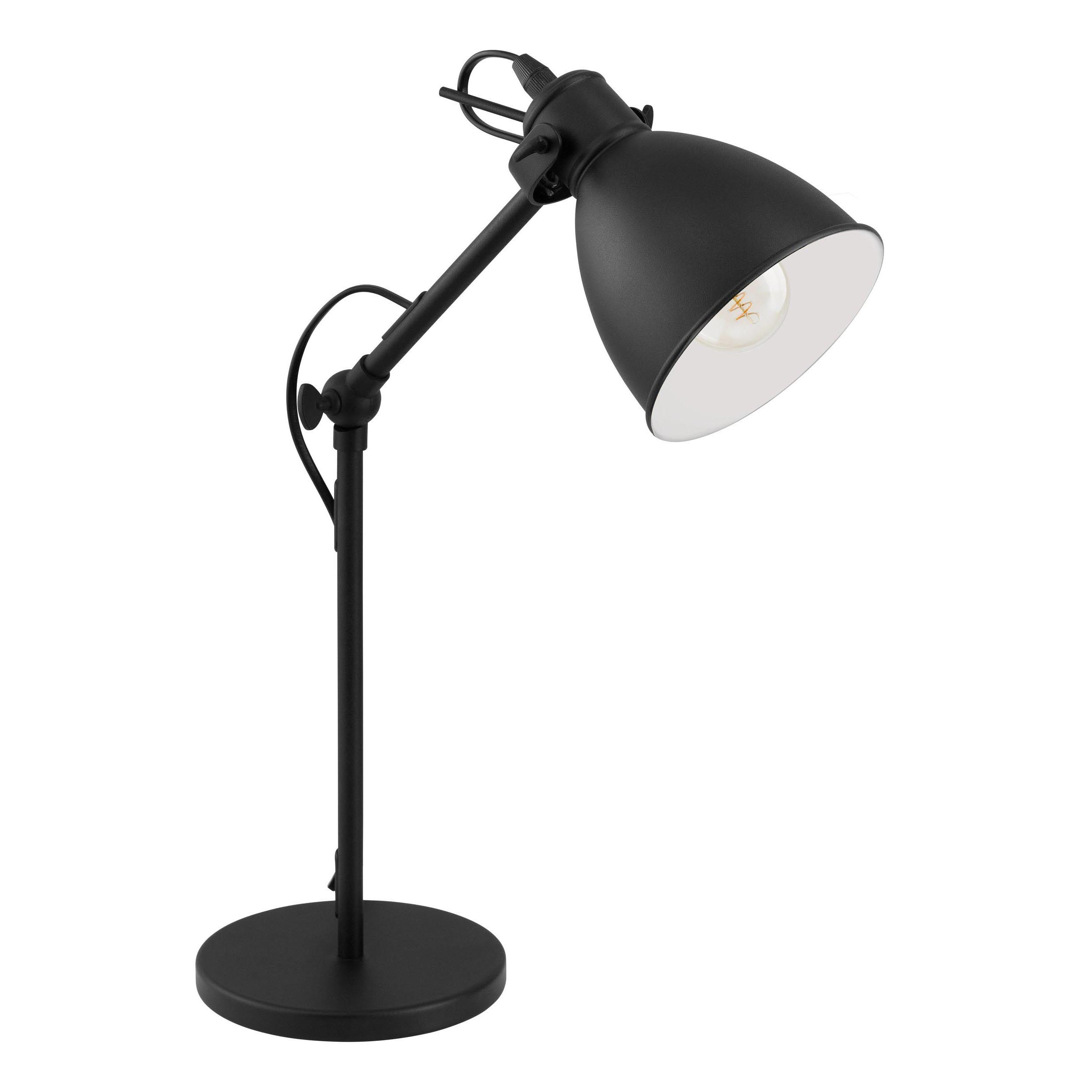 Lampe de bureau PRIDDY noir H42,5cm