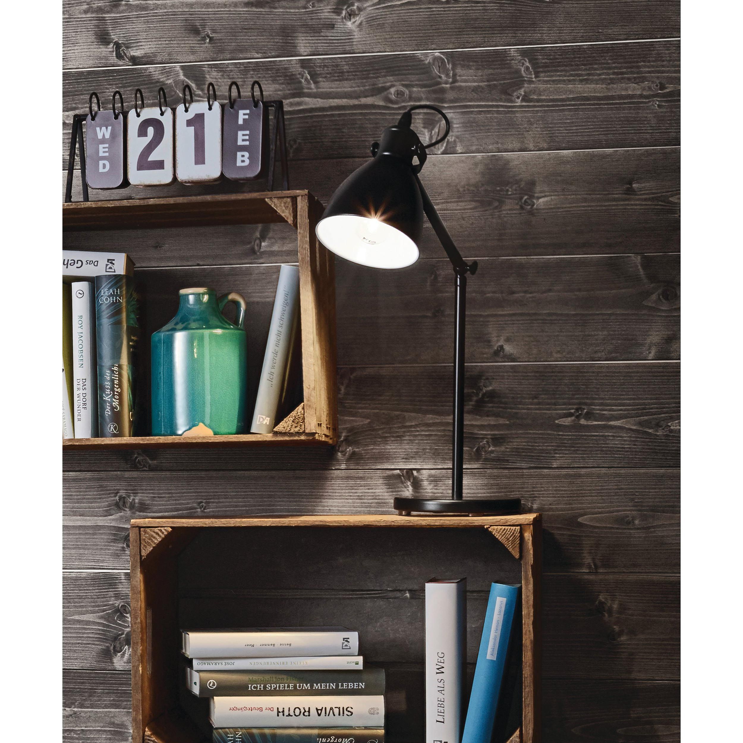Lampe de bureau PRIDDY noir H42,5cm