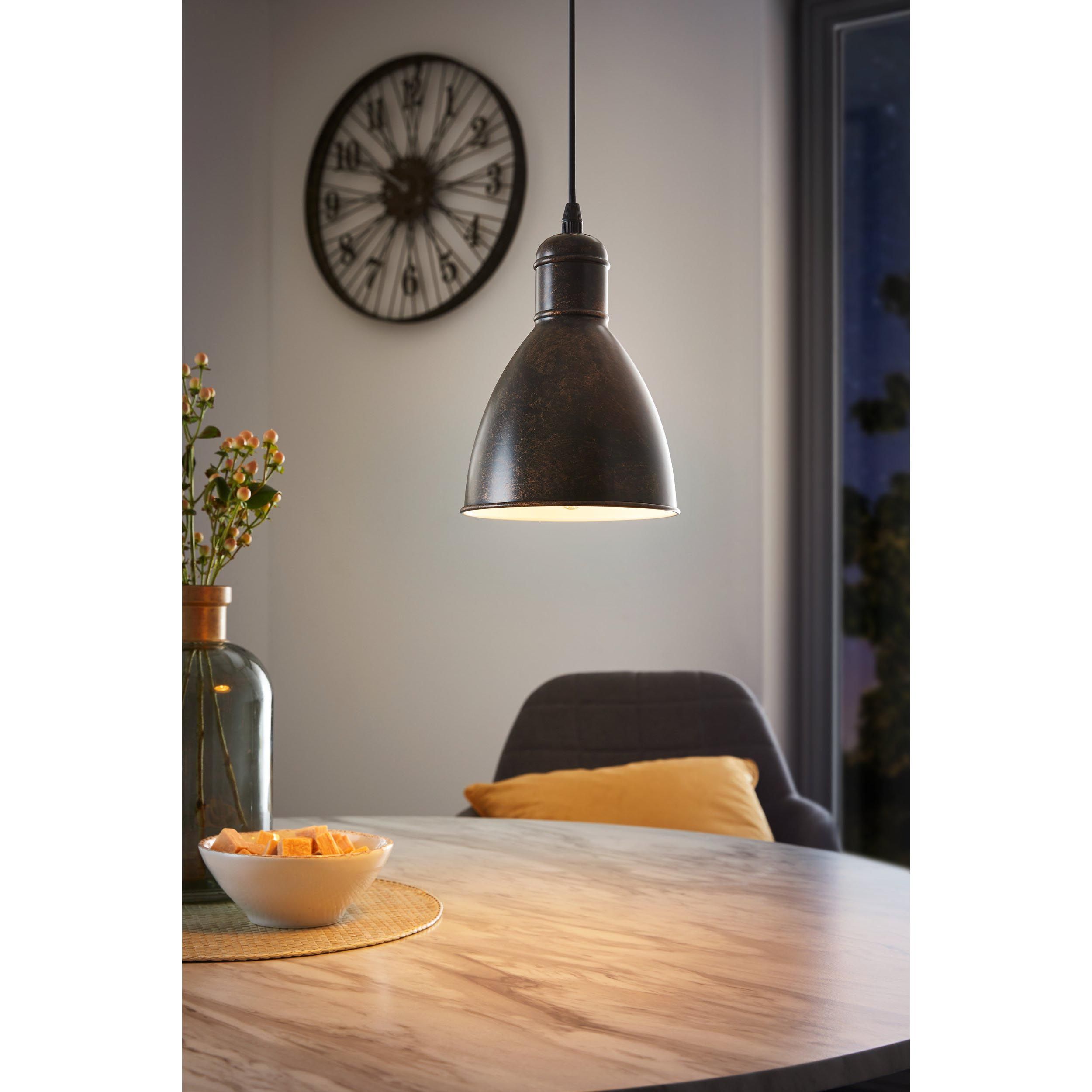 Suspension PRIDDY 1 cuivre Ø15,5cm