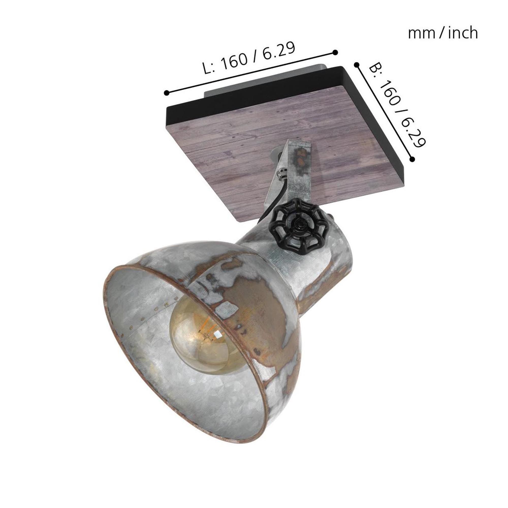 Spot BARNSTAPLE gris H110cm