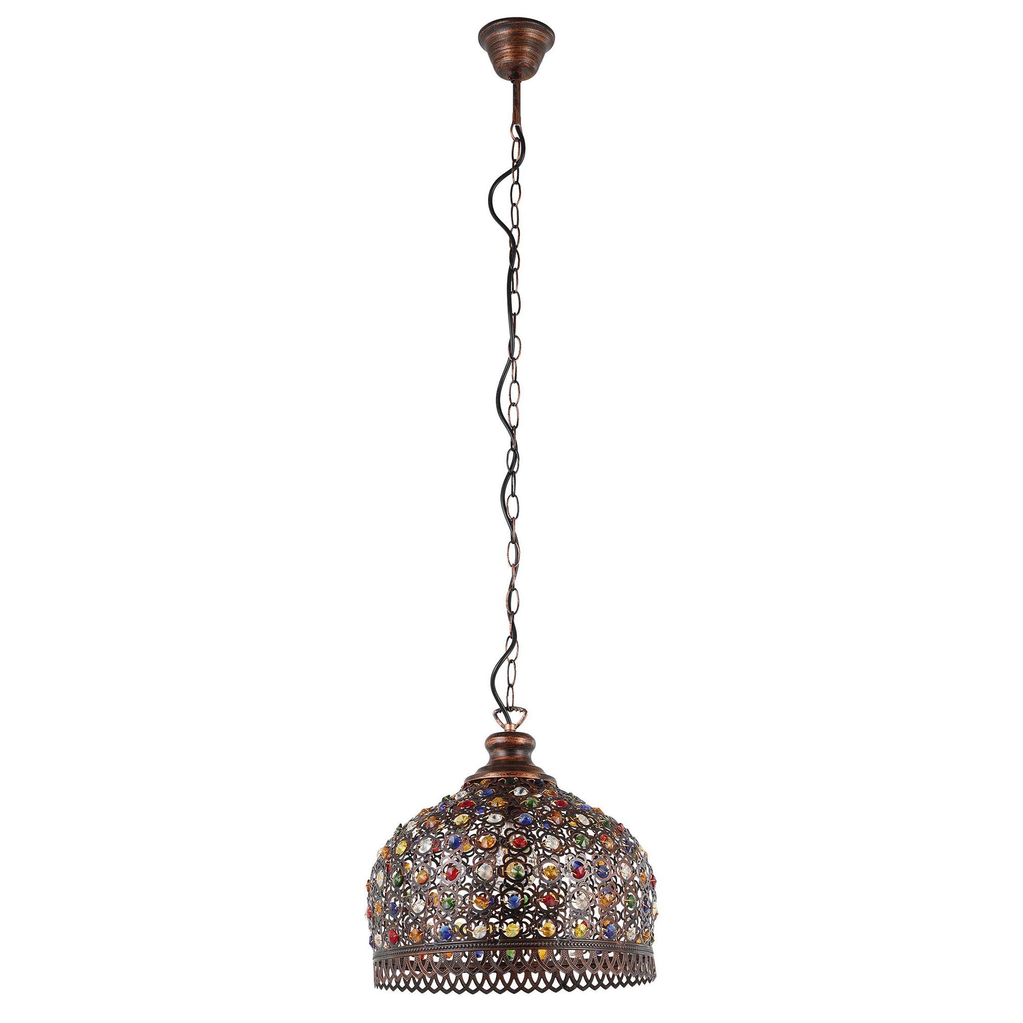 Suspension JADIDA cuivre Ø33cm