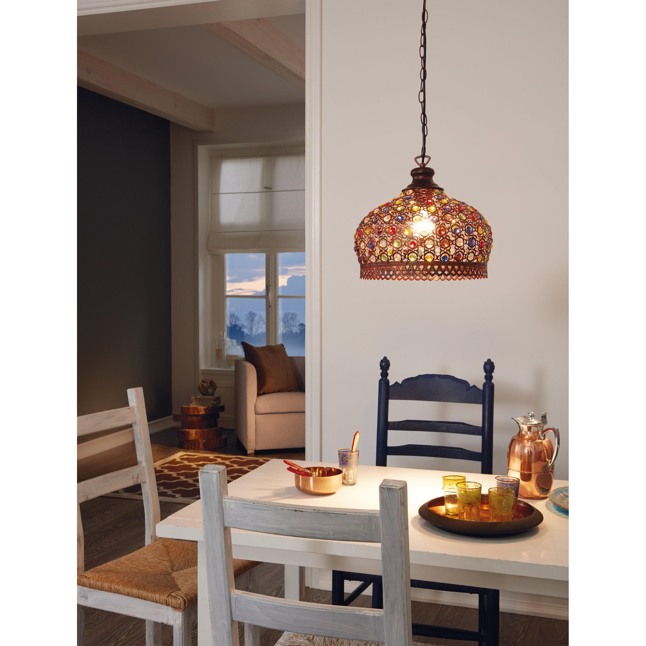Suspension JADIDA cuivre Ø33cm