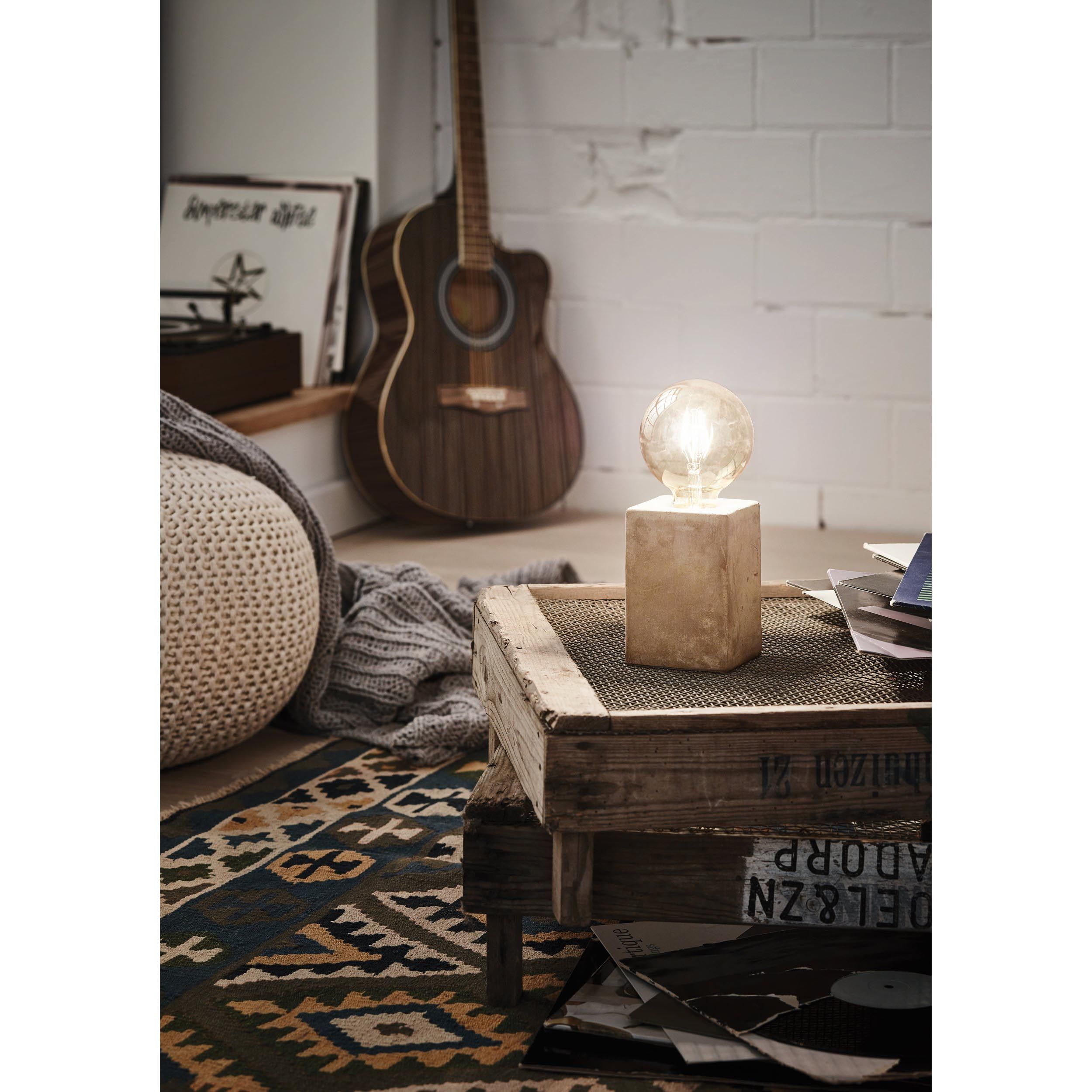 Lampe PRESTWICK beton gris H13cm