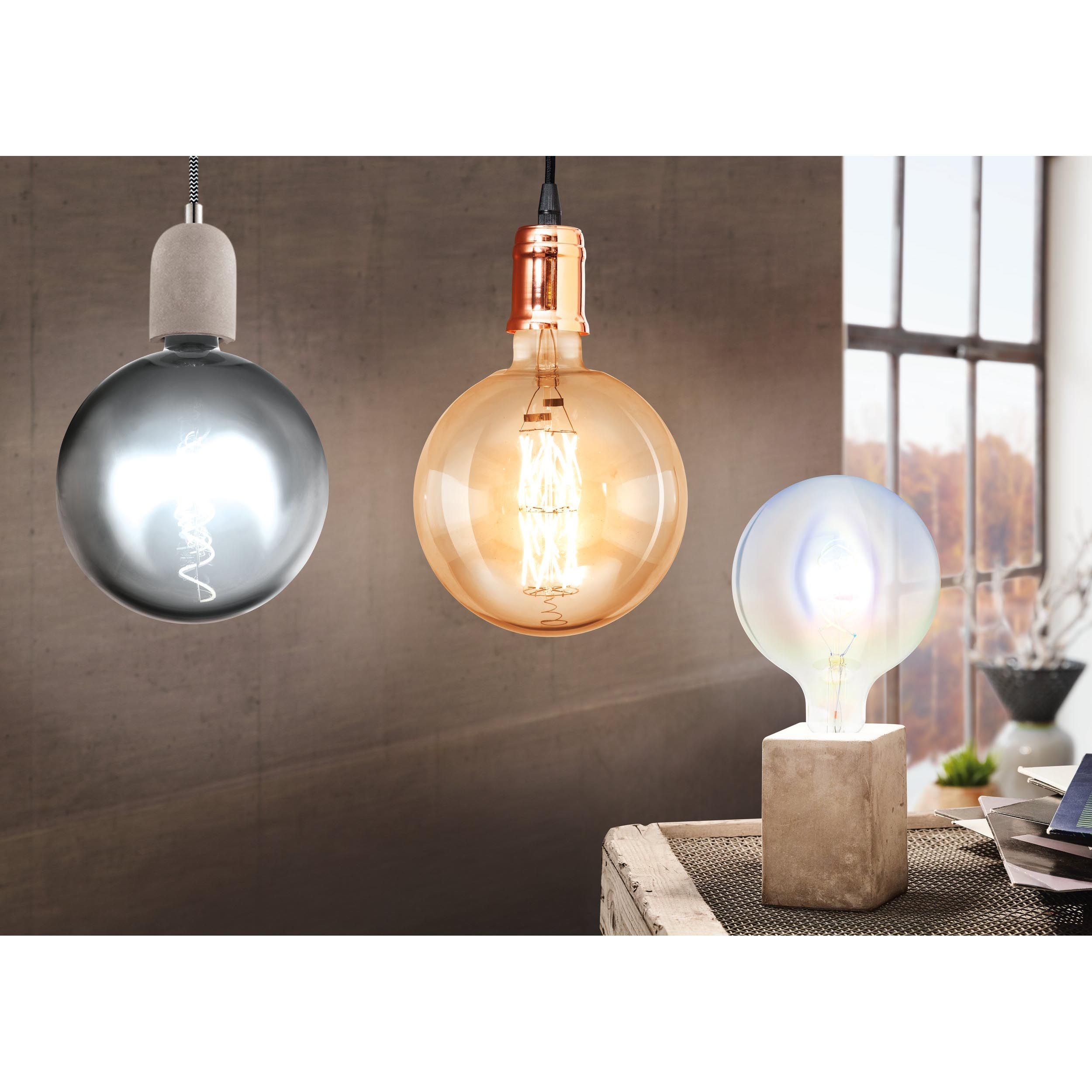 Lampe PRESTWICK beton gris H13cm