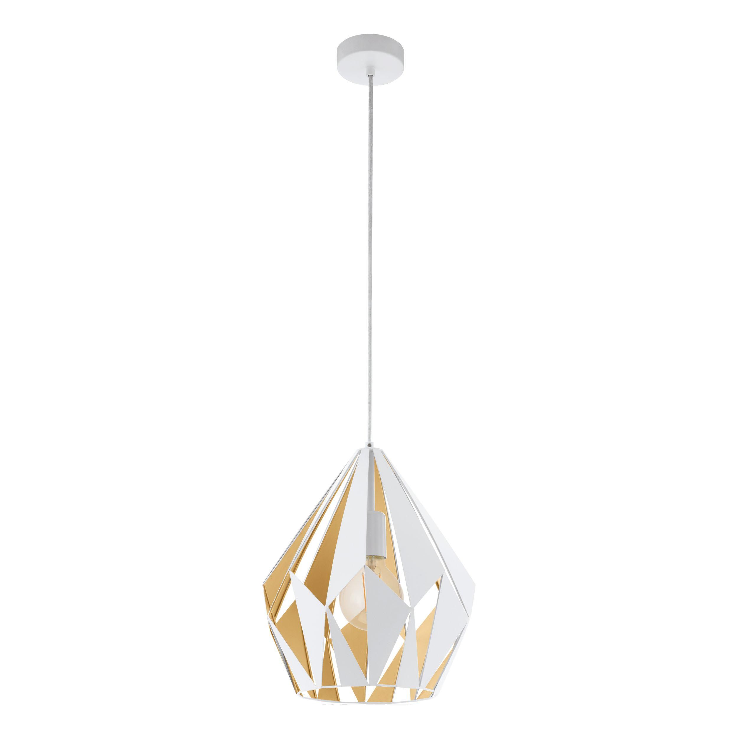 Suspension CARLTON 1 blanc Ø31cm