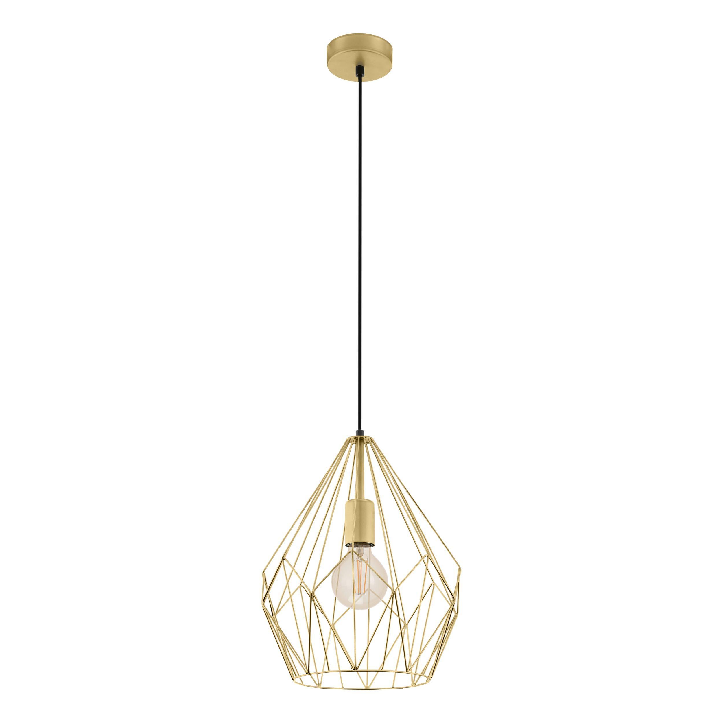 Suspension CARLTON 2 doré Ø31cm