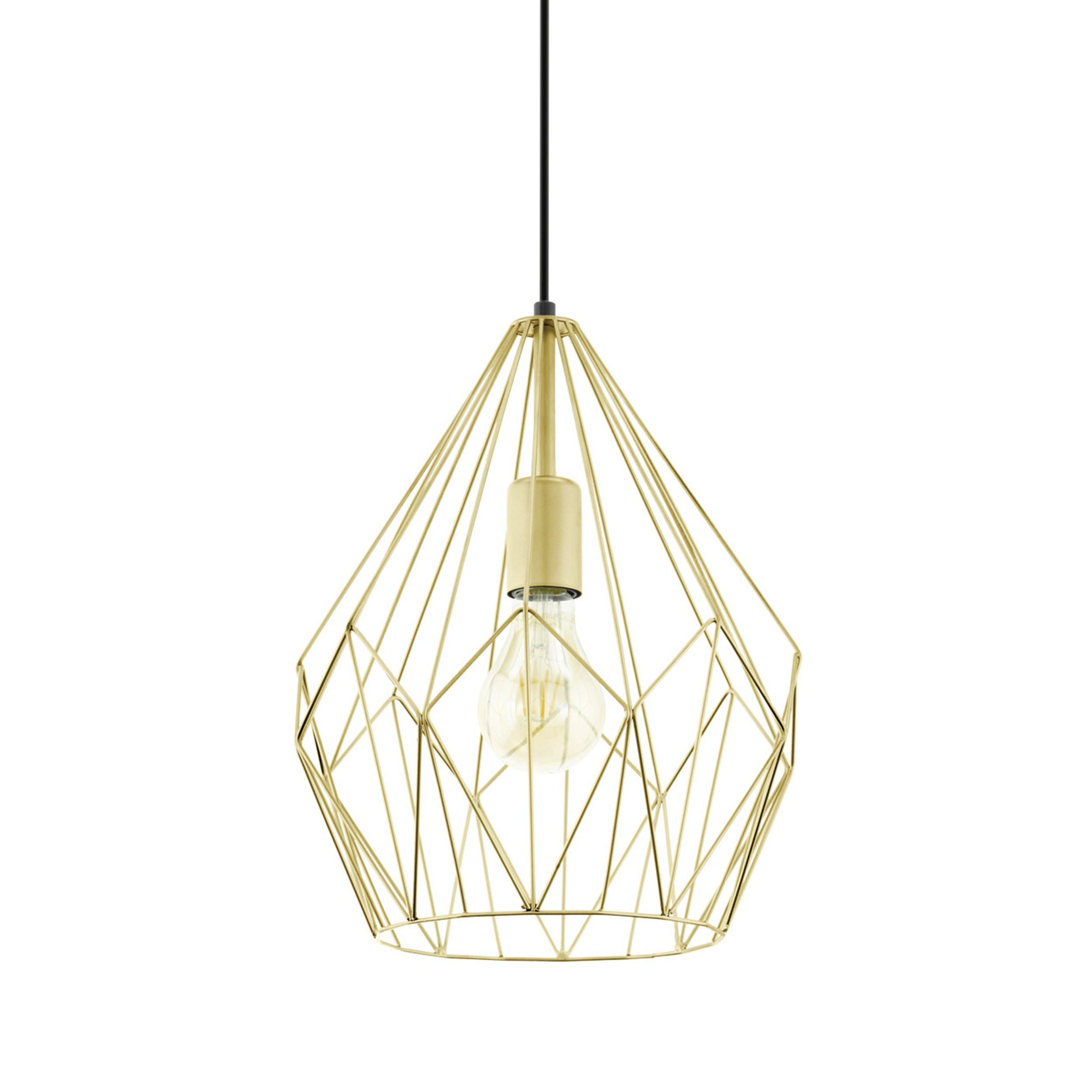 Suspension CARLTON 2 doré Ø31cm