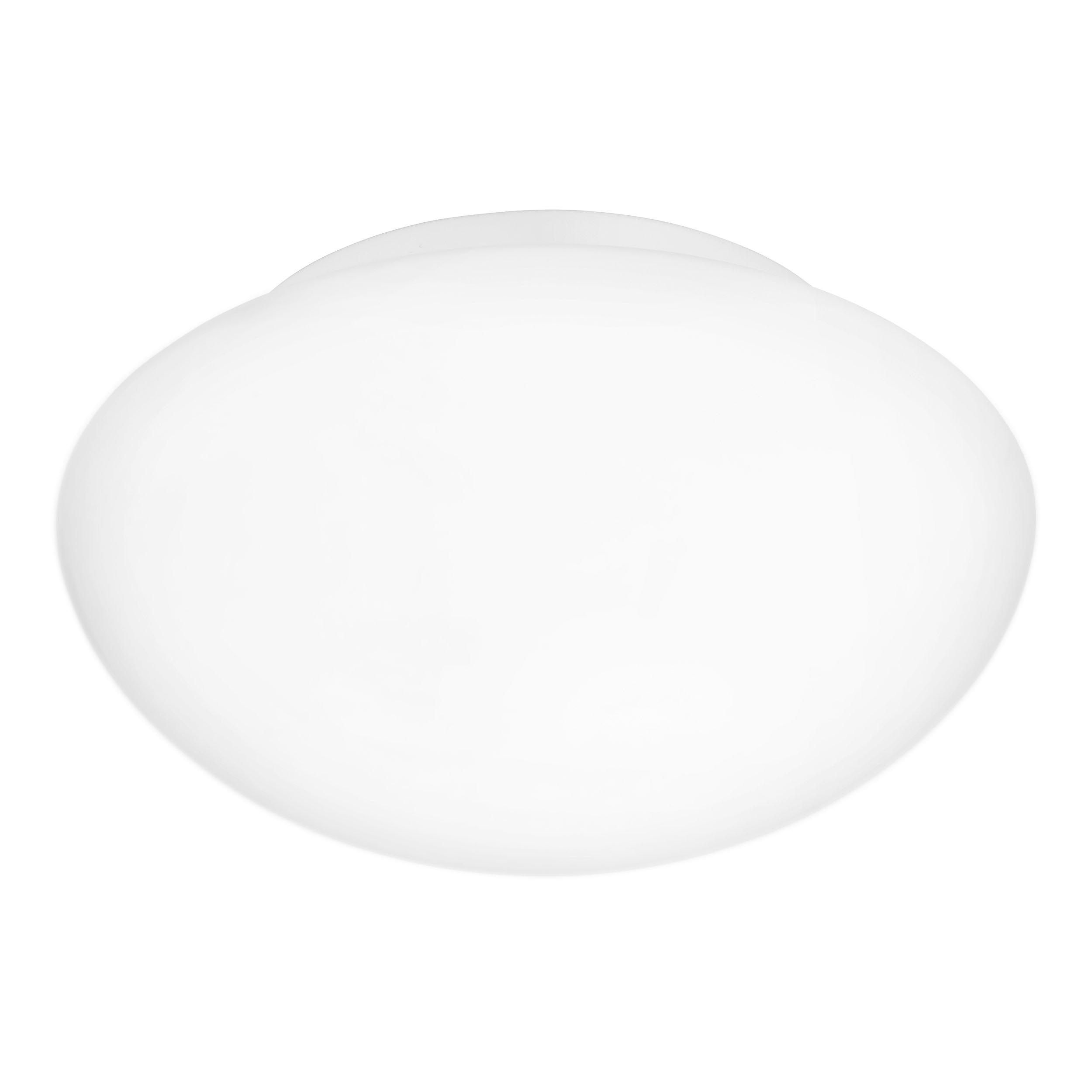 Plafonnier ELLA verre blanc Ø20cm