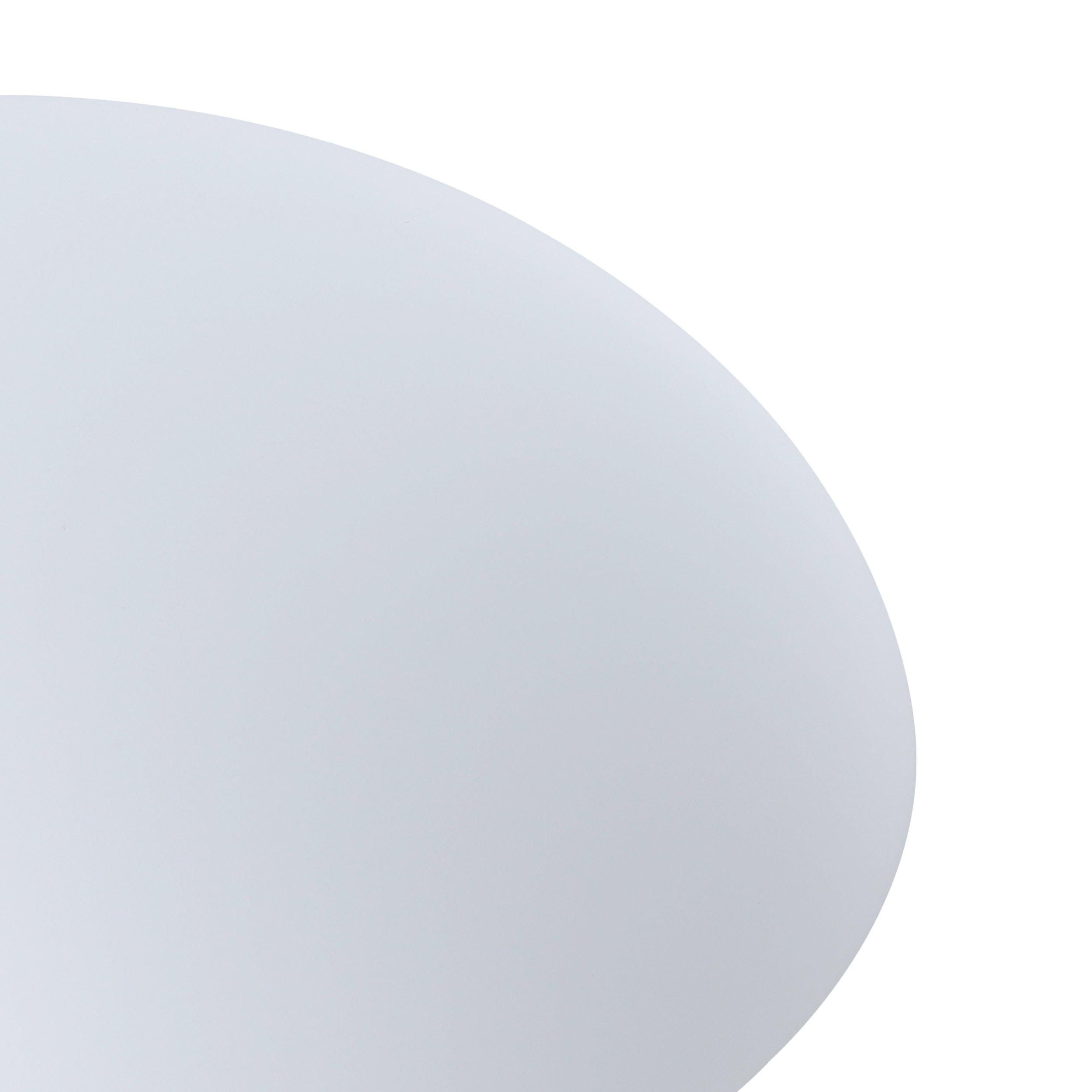 Plafonnier ELLA verre blanc Ø20cm