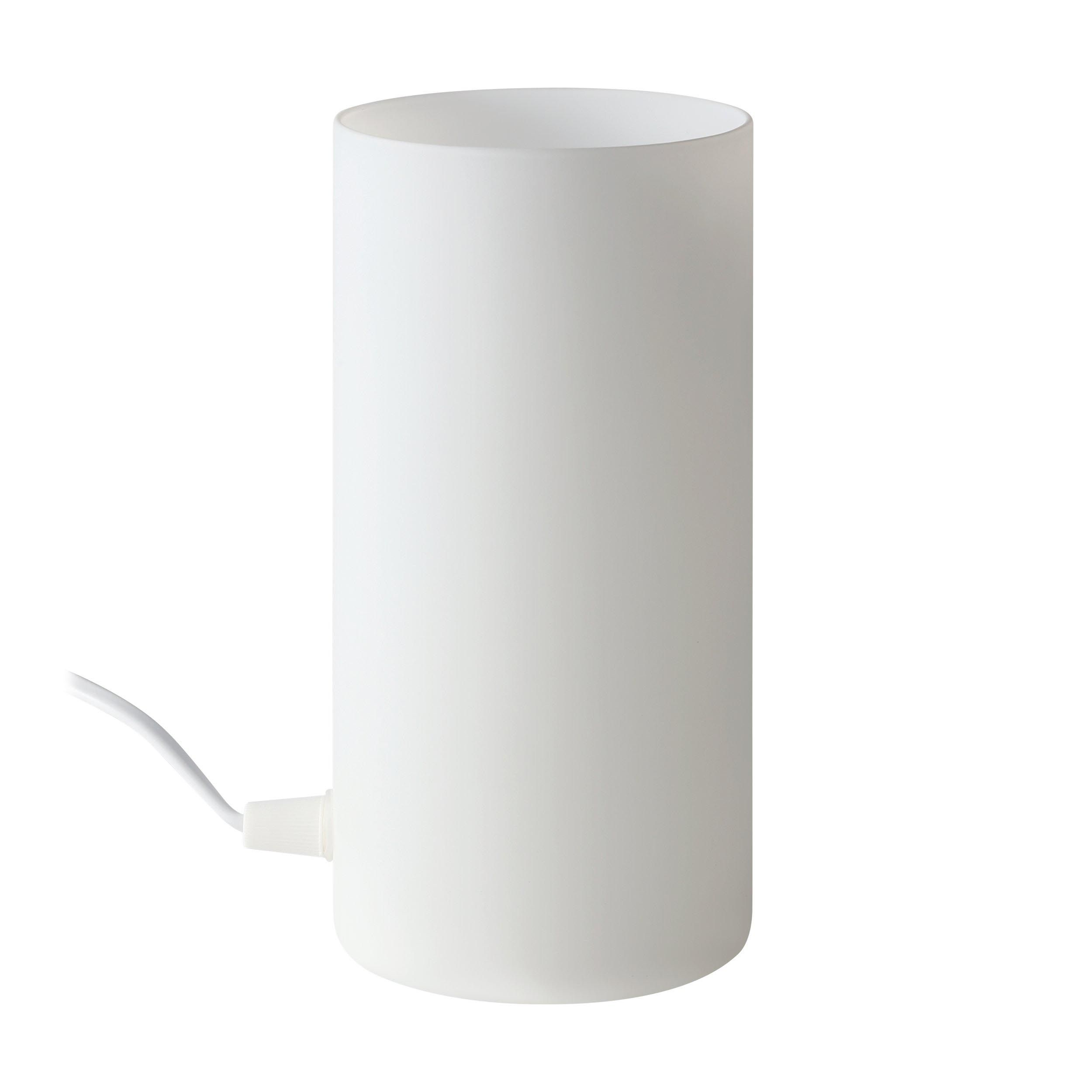 Lampe GEO blanc H20cm