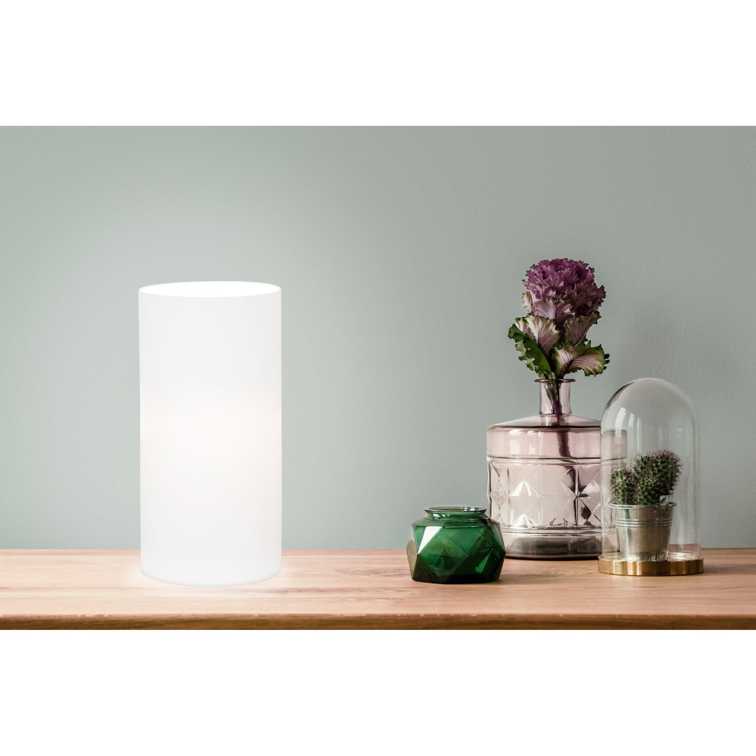 Lampe GEO blanc H20cm