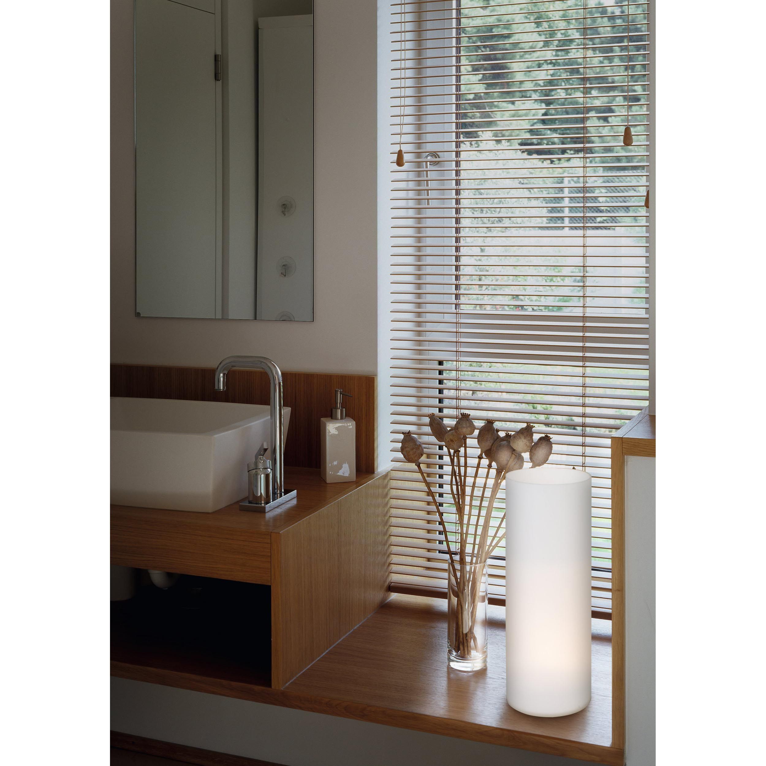 Lampe GEO blanc H35cm