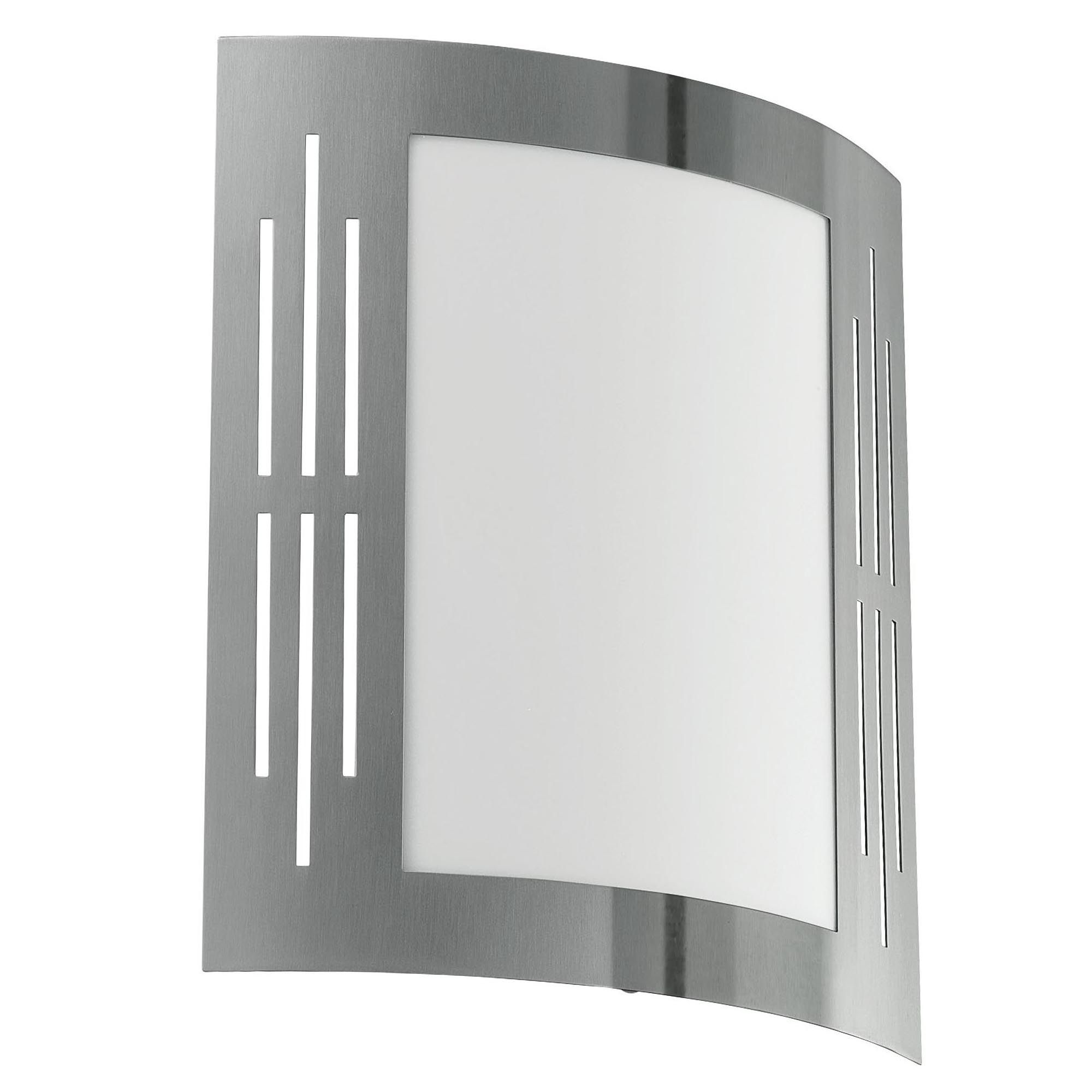 Applique extérieure CITY 1 gris H26cm