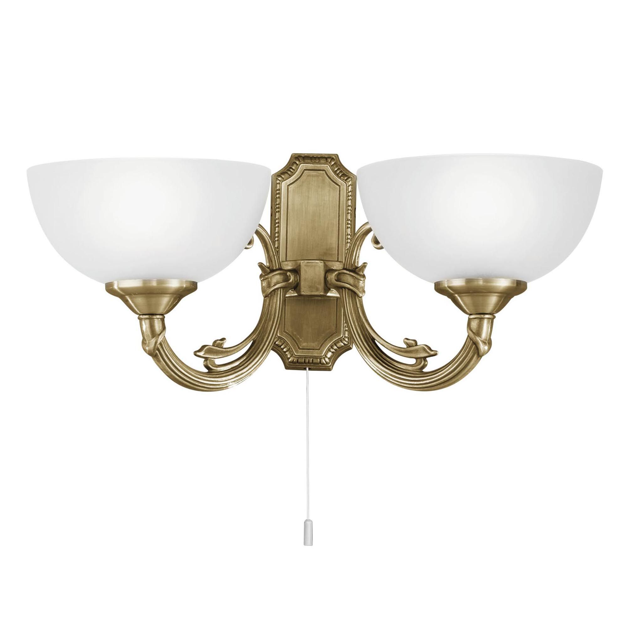 Applique SAVOY verre/bronze H56cm