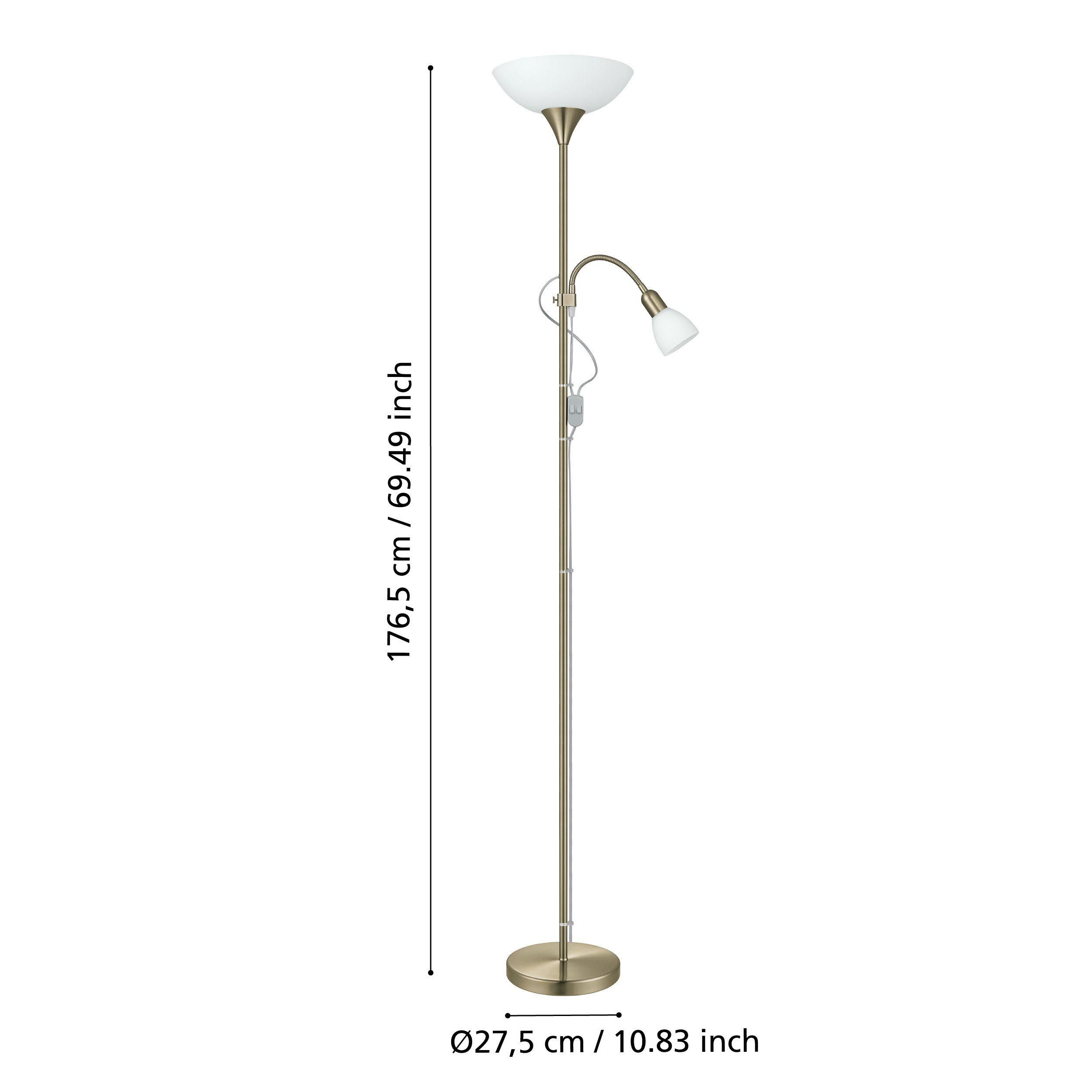 Lampadaire UP 2 bronze H177cm