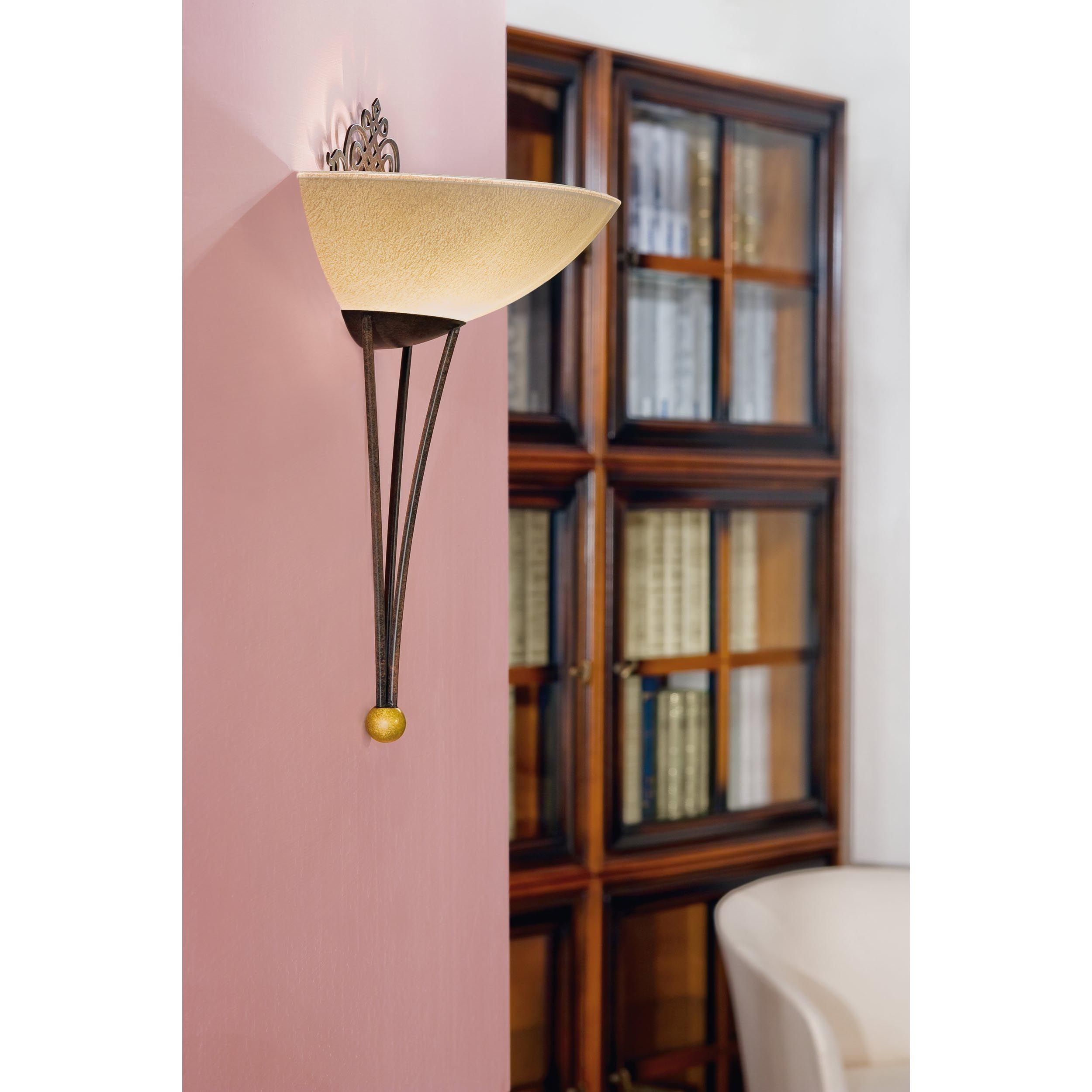Applique MESTRE marron L30cm