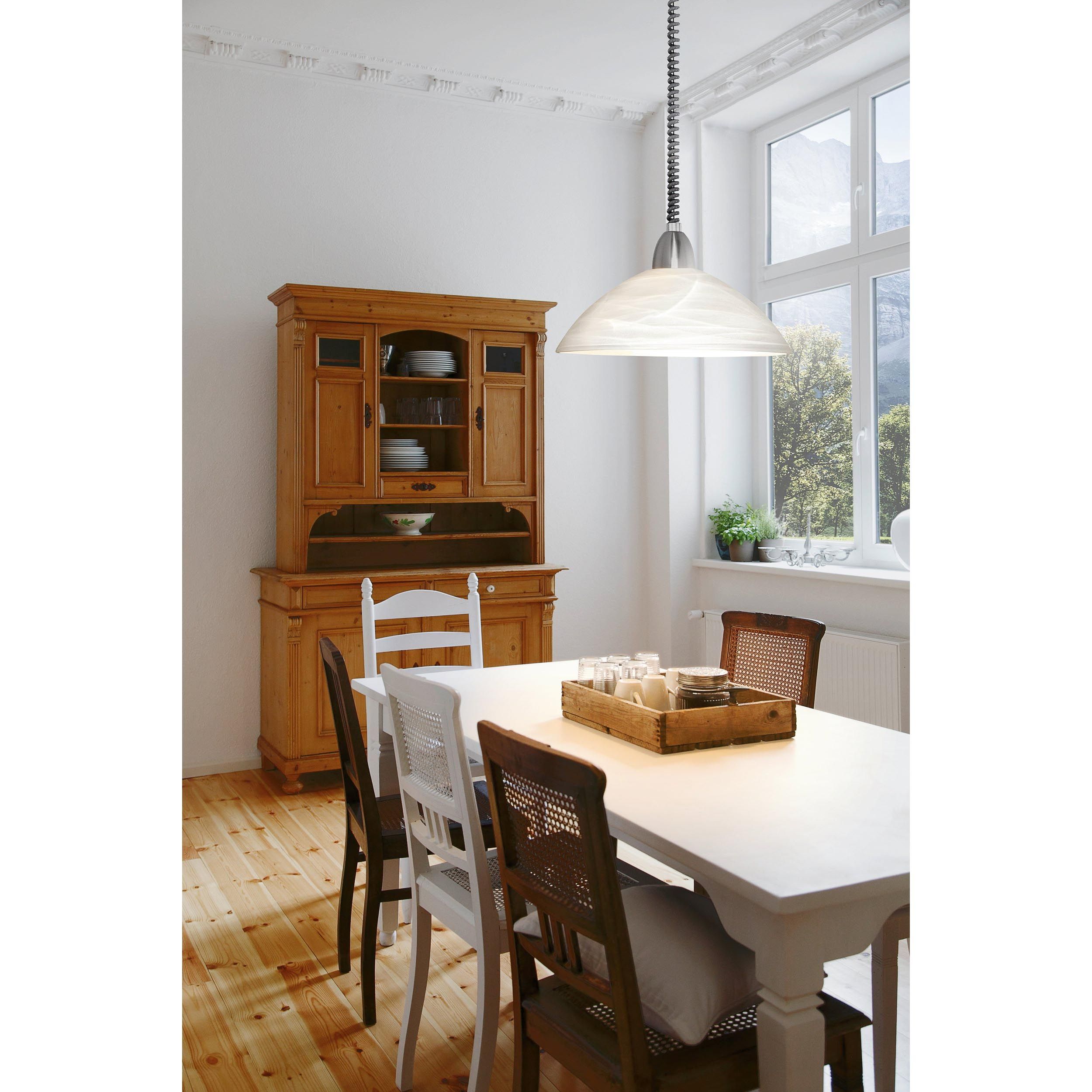 Suspension verre gris LORD 2 E27 1X60W