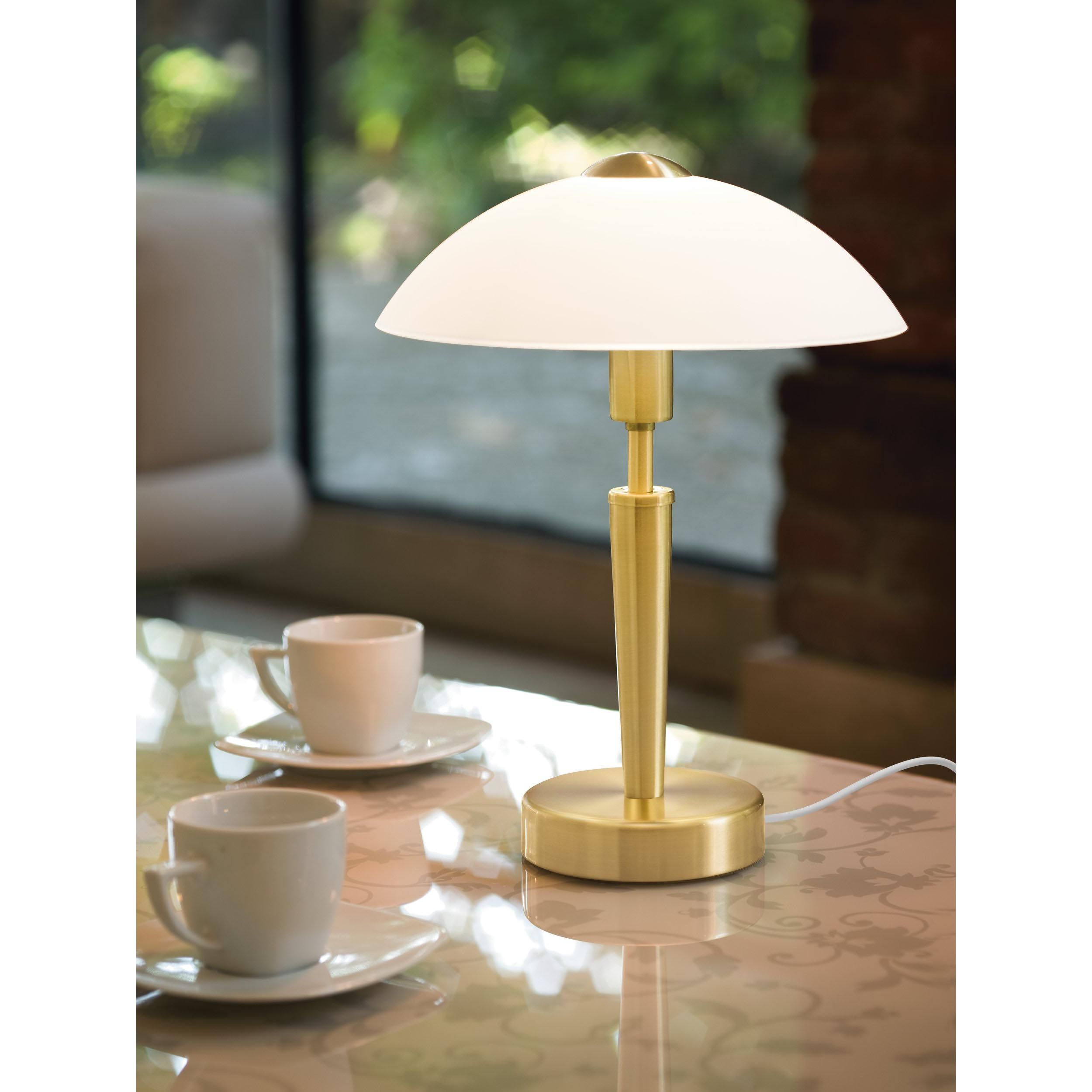 Lampe SOLO 1 doré Ø26cm