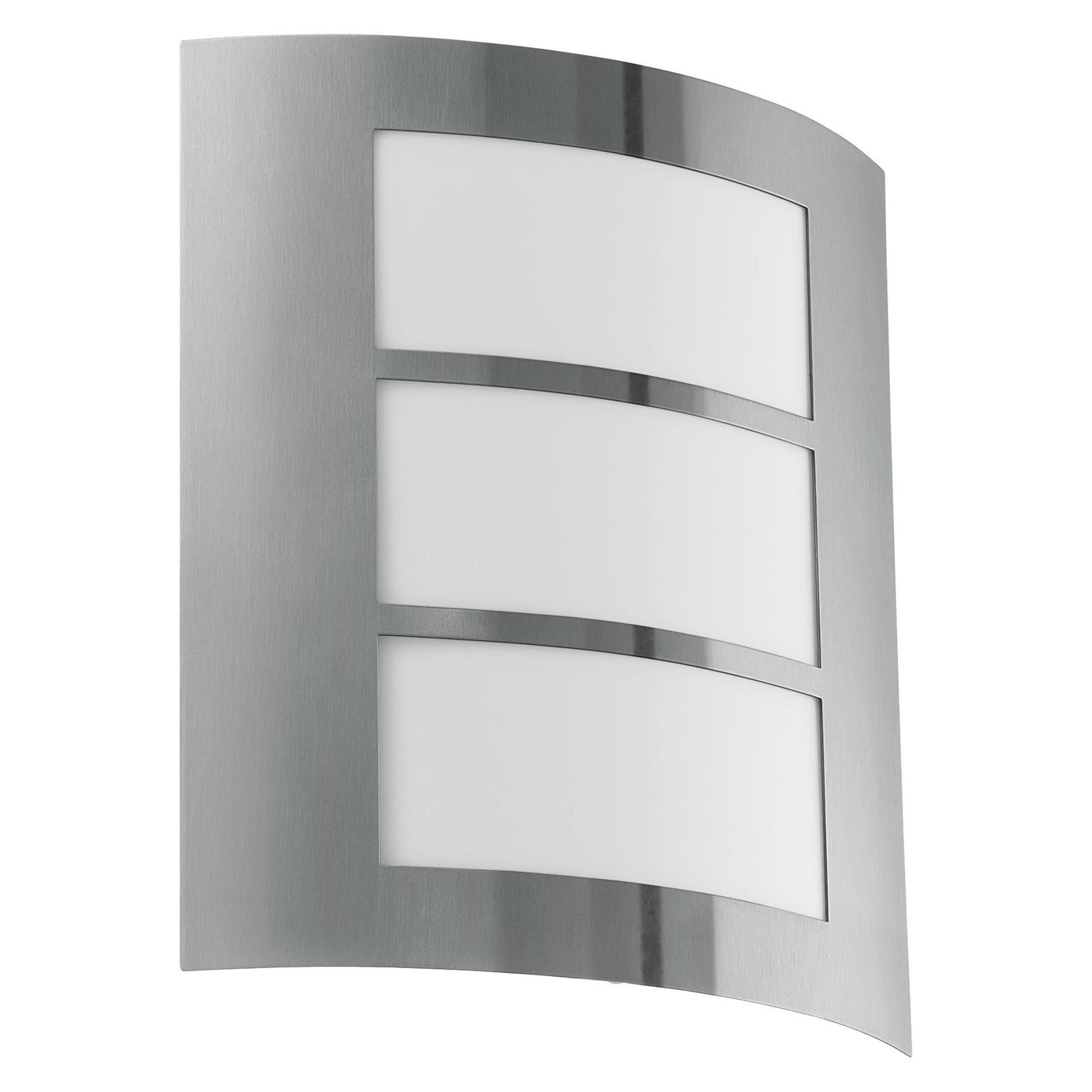 Applique extérieure CITY 3 gris H26cm