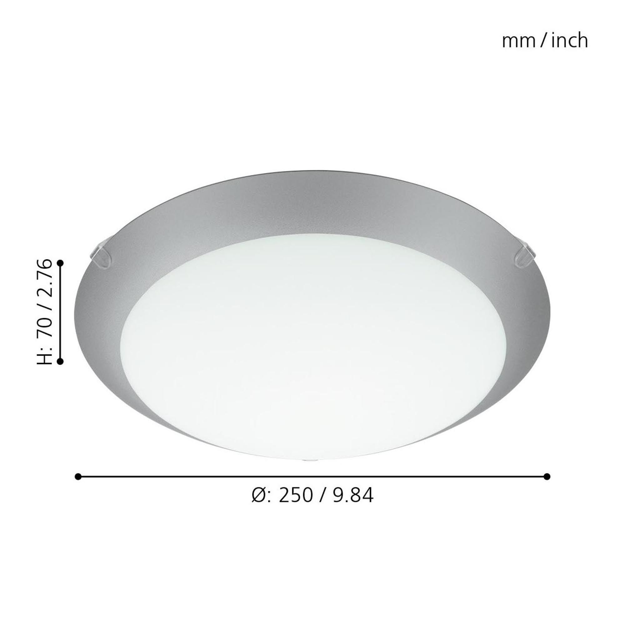 Applique MARS 1 blanc Ø25cm