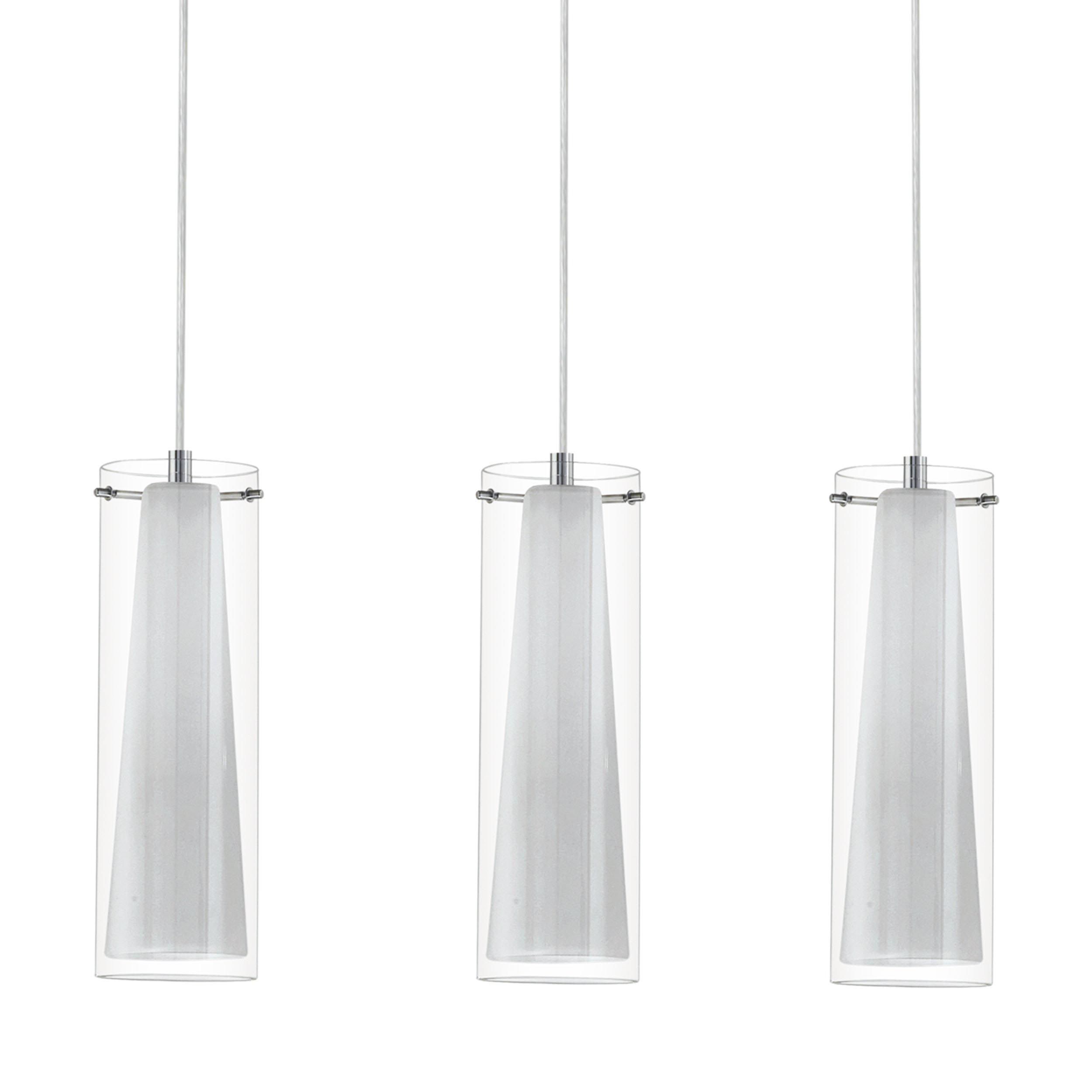 Suspension PINTO blanc L72,5cm