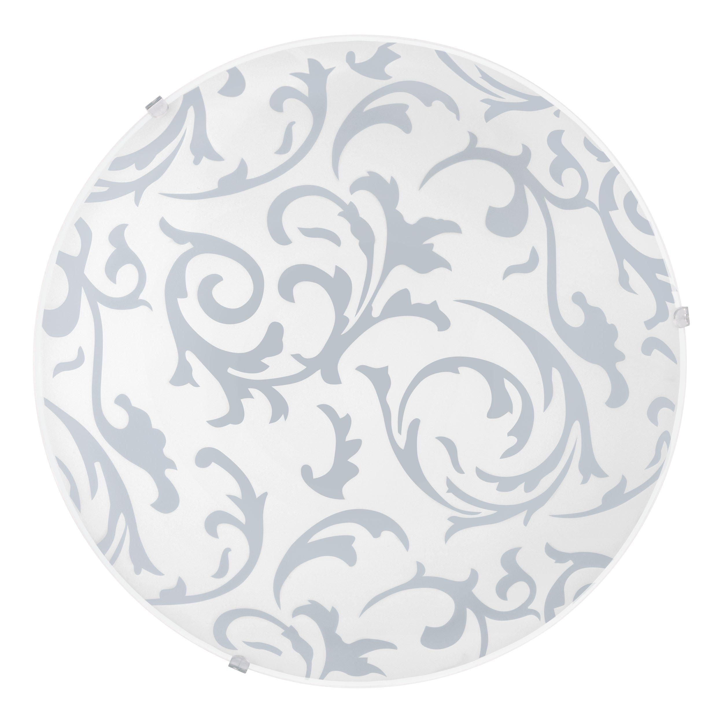 Plafonnier SCAELA blanc Ø31,5cm
