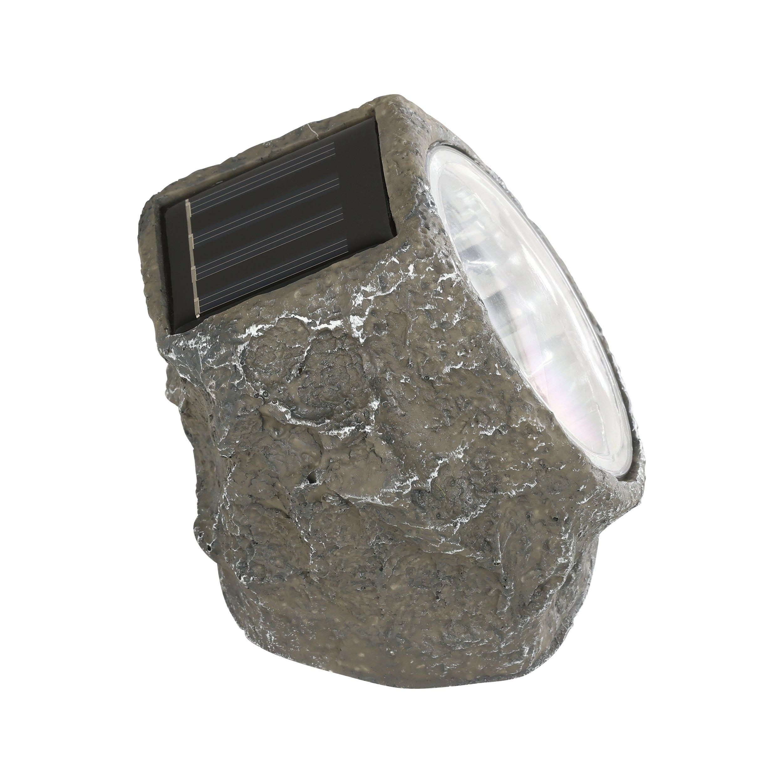 Objet lumineux extérieur plastique gris Z_SOLAR L13,5 cm LED INT 4X0,06W