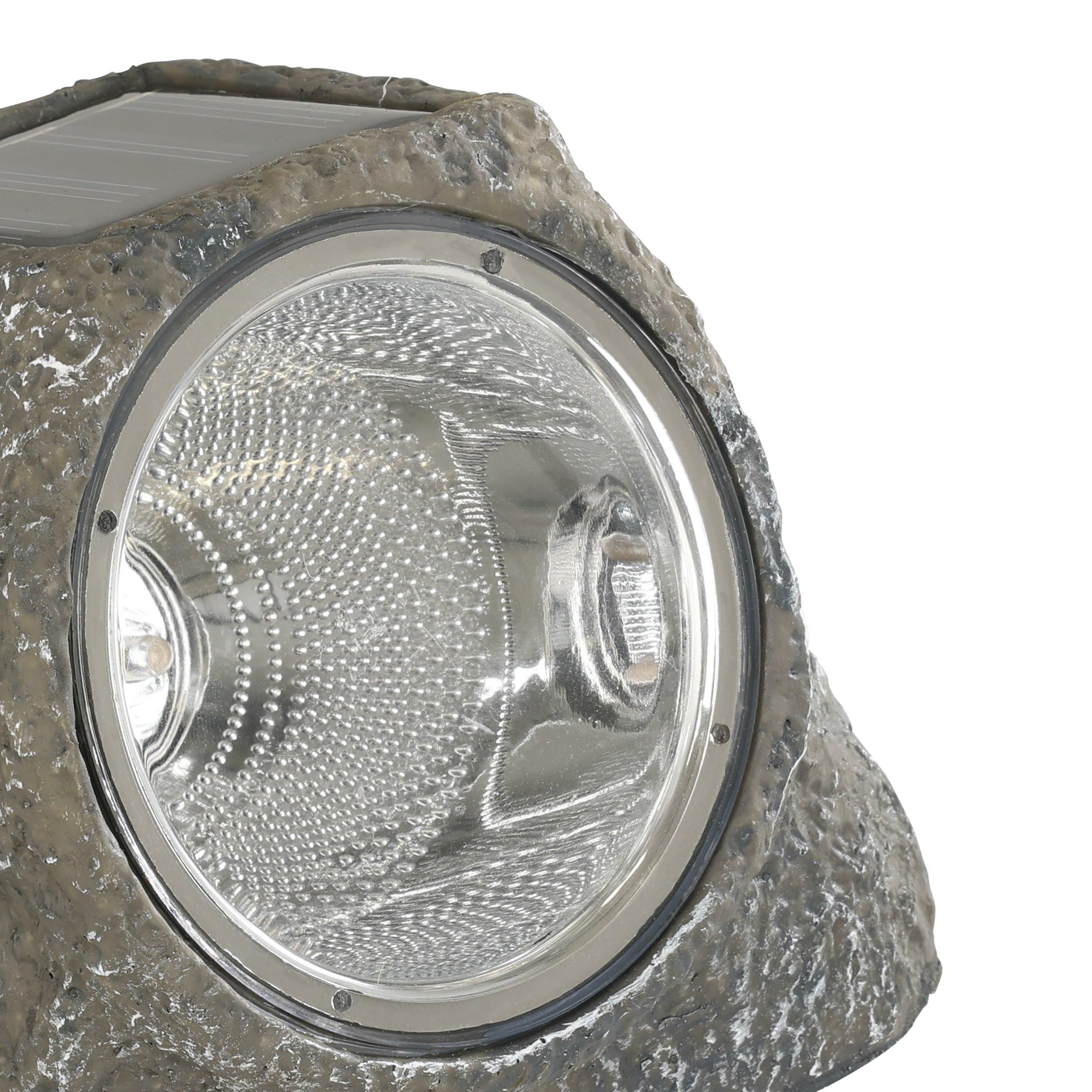 Objet lumineux extérieur plastique gris Z_SOLAR L13,5 cm LED INT 4X0,06W