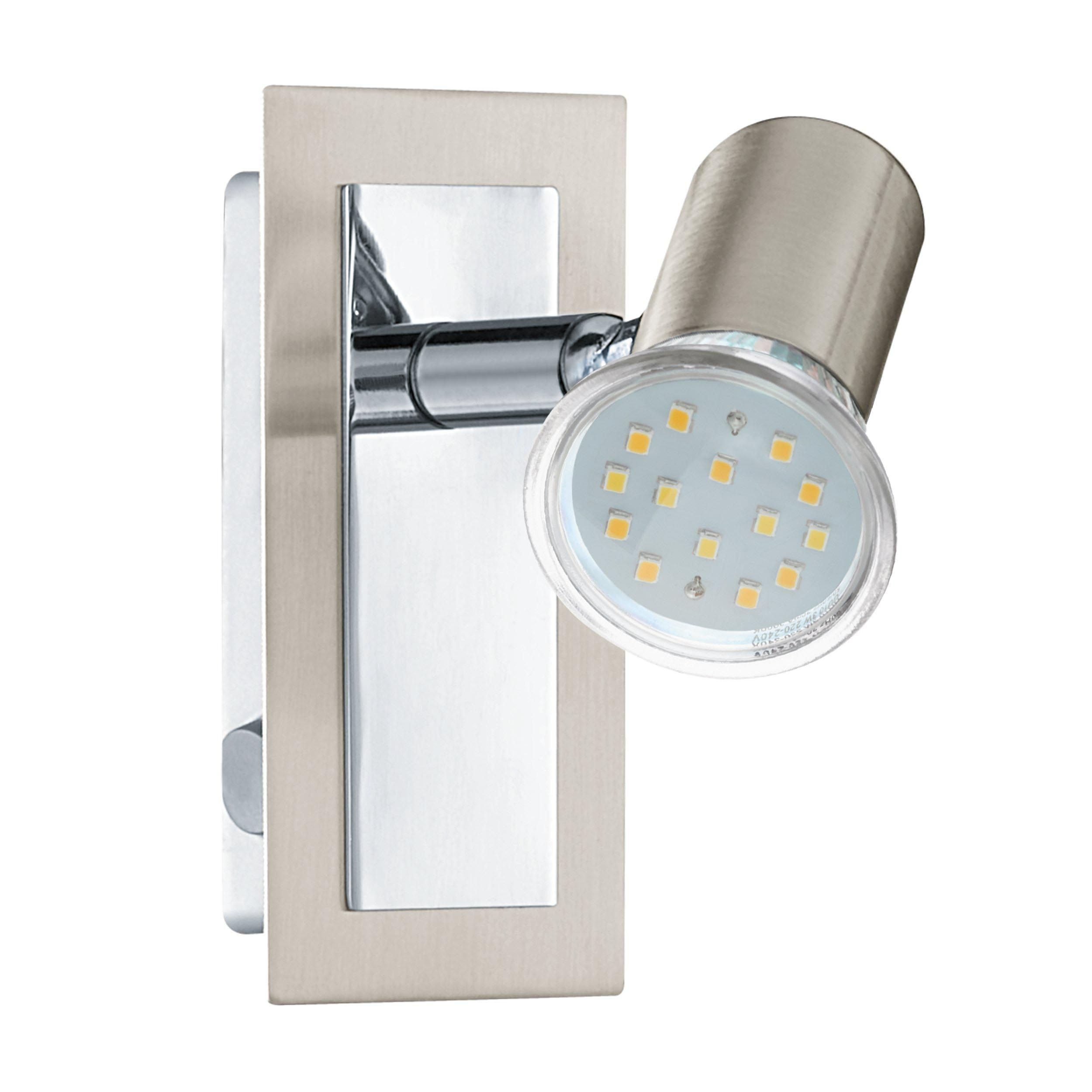 Spot ROTTELO acier mat H6cm