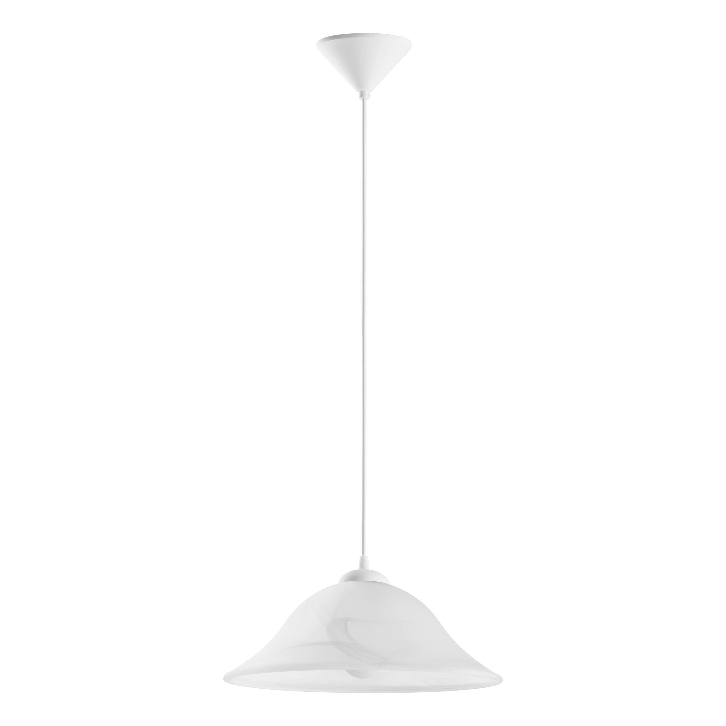 Suspension ALBANY blanc Ø35cm