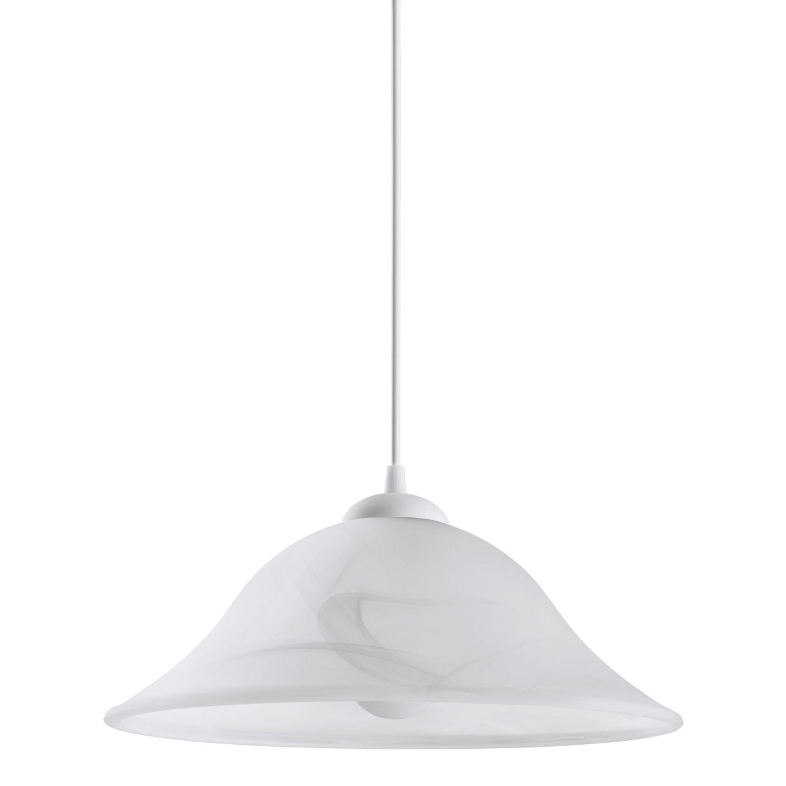 Suspension ALBANY blanc Ø35cm