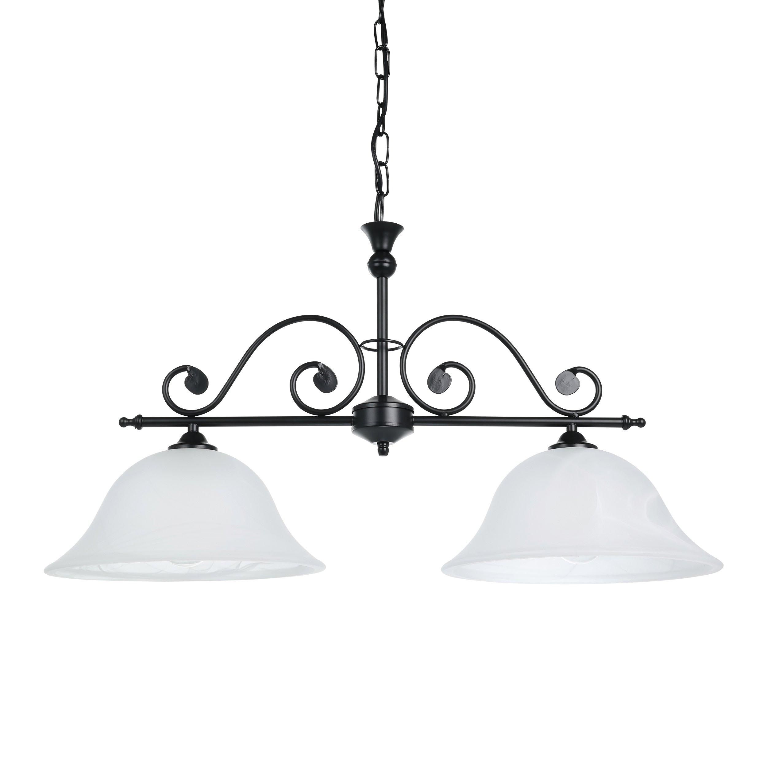 Suspension MURCIA noir L68cm