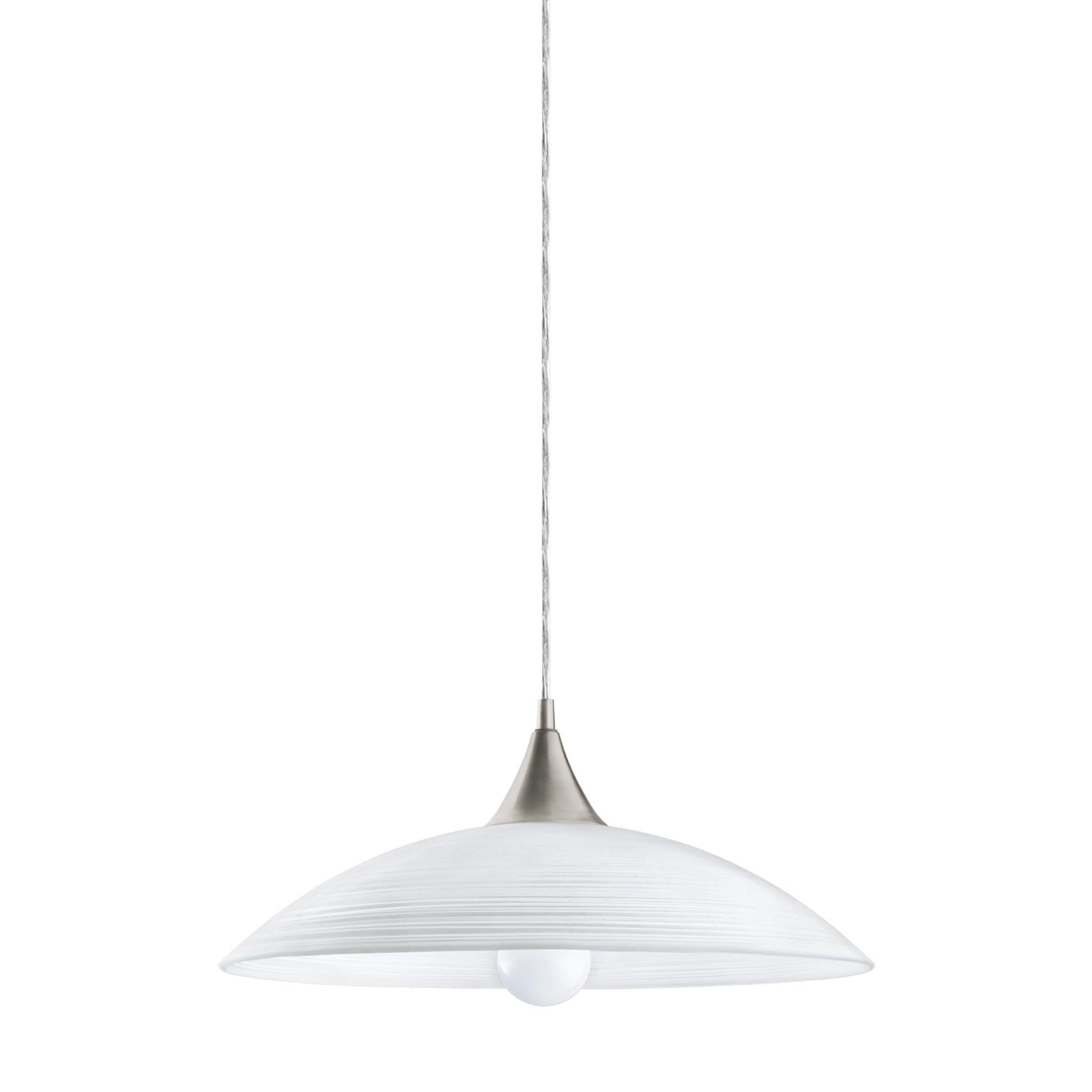 Suspension LAZOLO blanc Ø42cm
