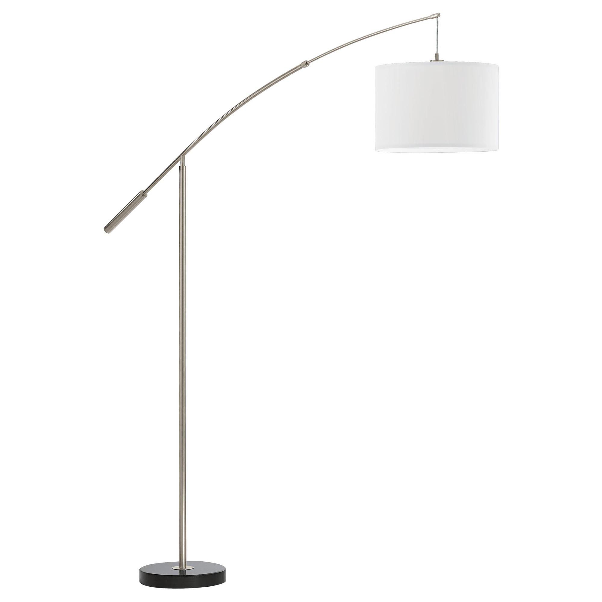 Lampadaire NADINA nickel H179cm