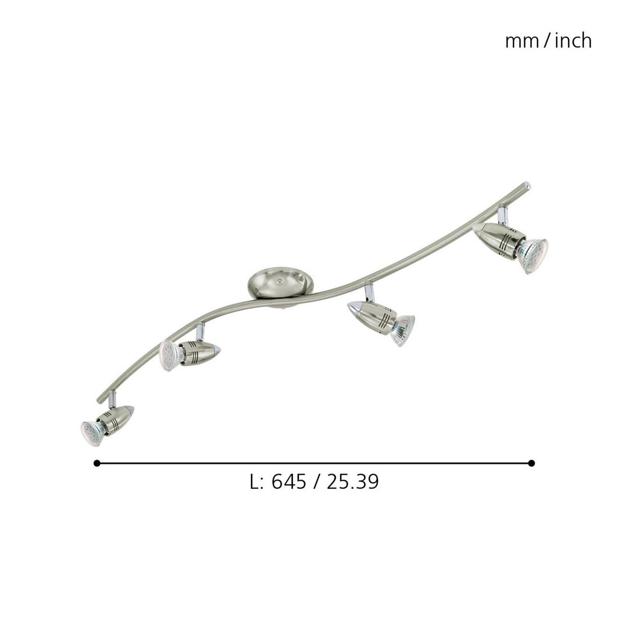 Réglette MAGNUM gris mat L64,5cm