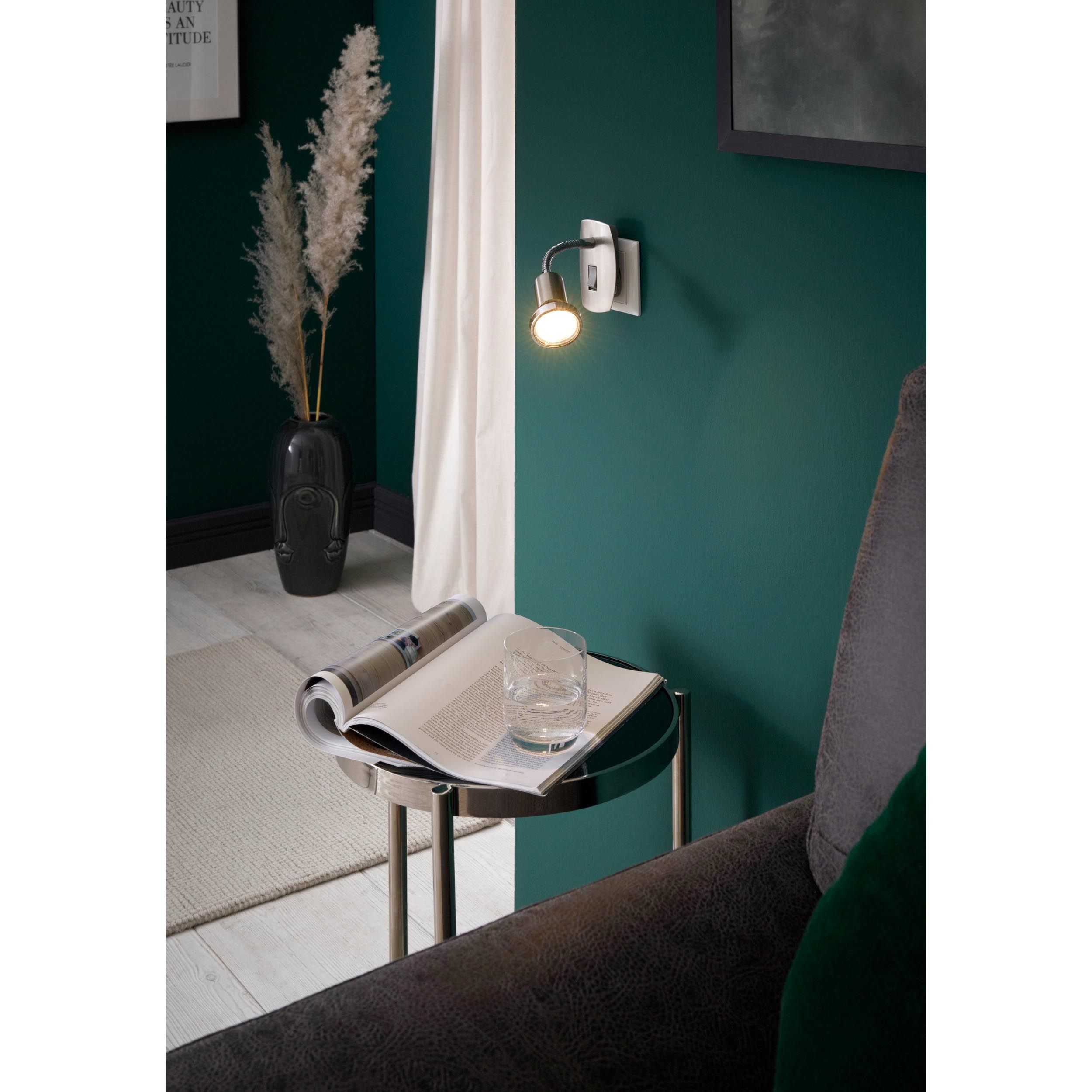 Plafonnier MINI 4 gris mat L7cm