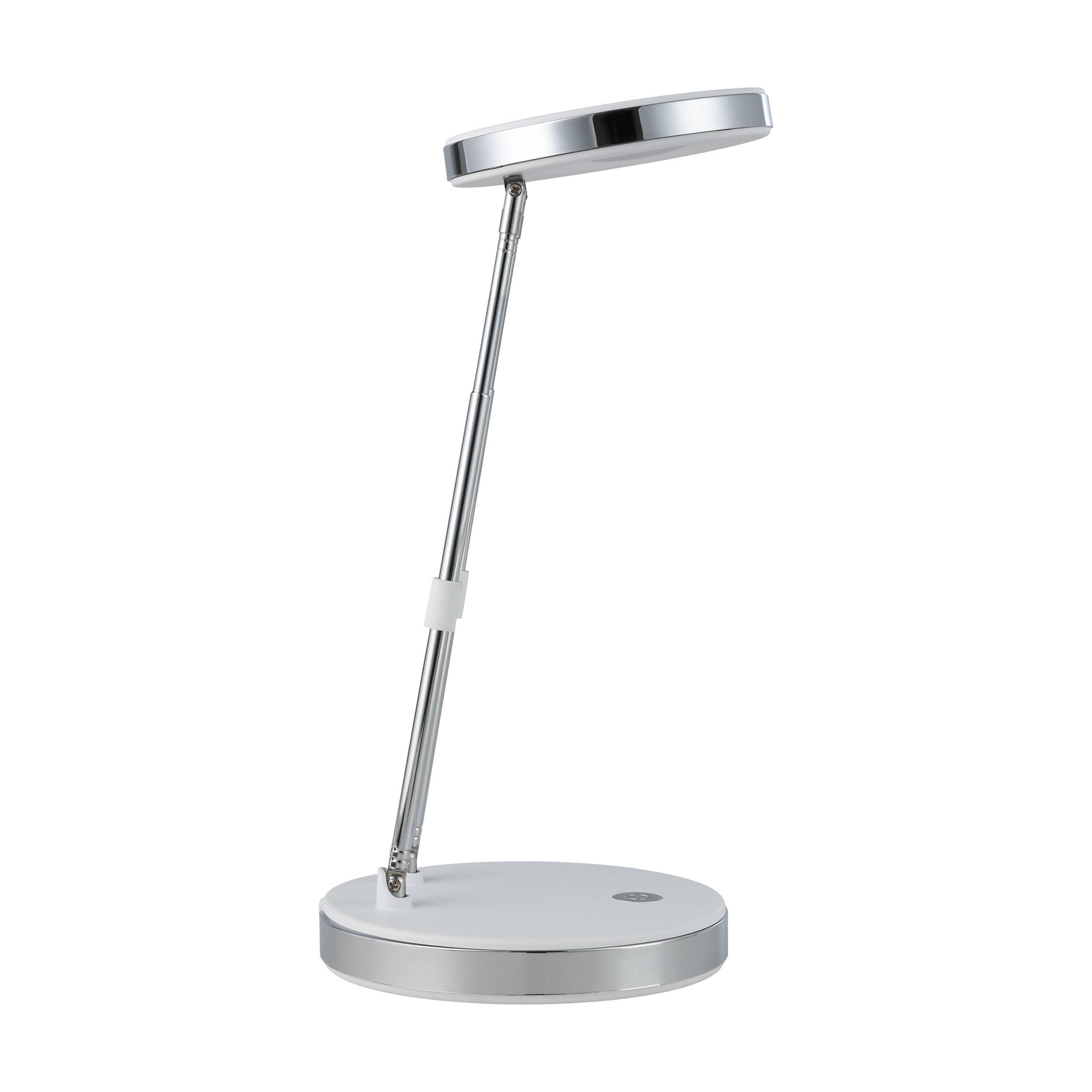 Lampe LED GEXO blanc H32cm
