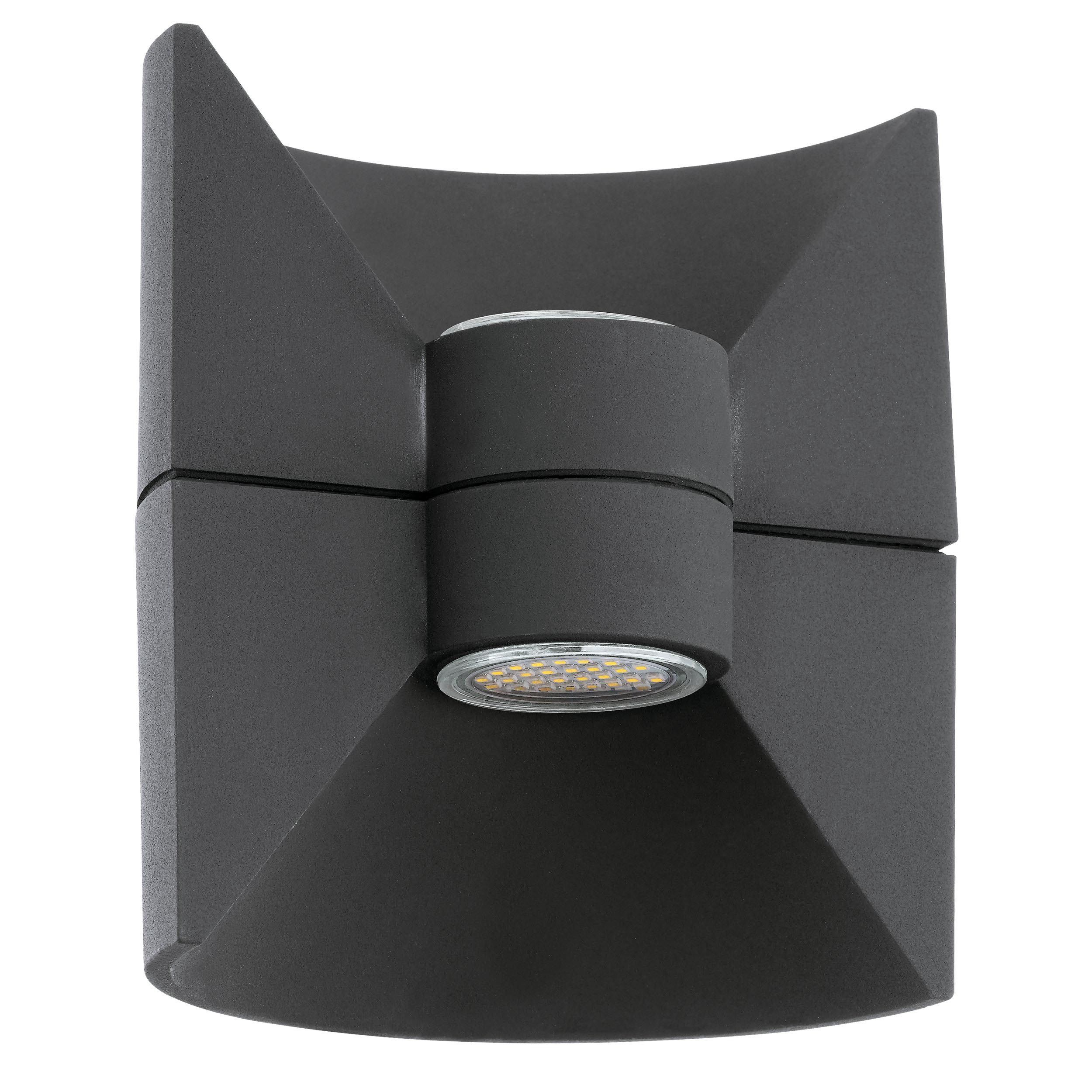Applique extérieure LED REDONDO anthracite H17,5cm