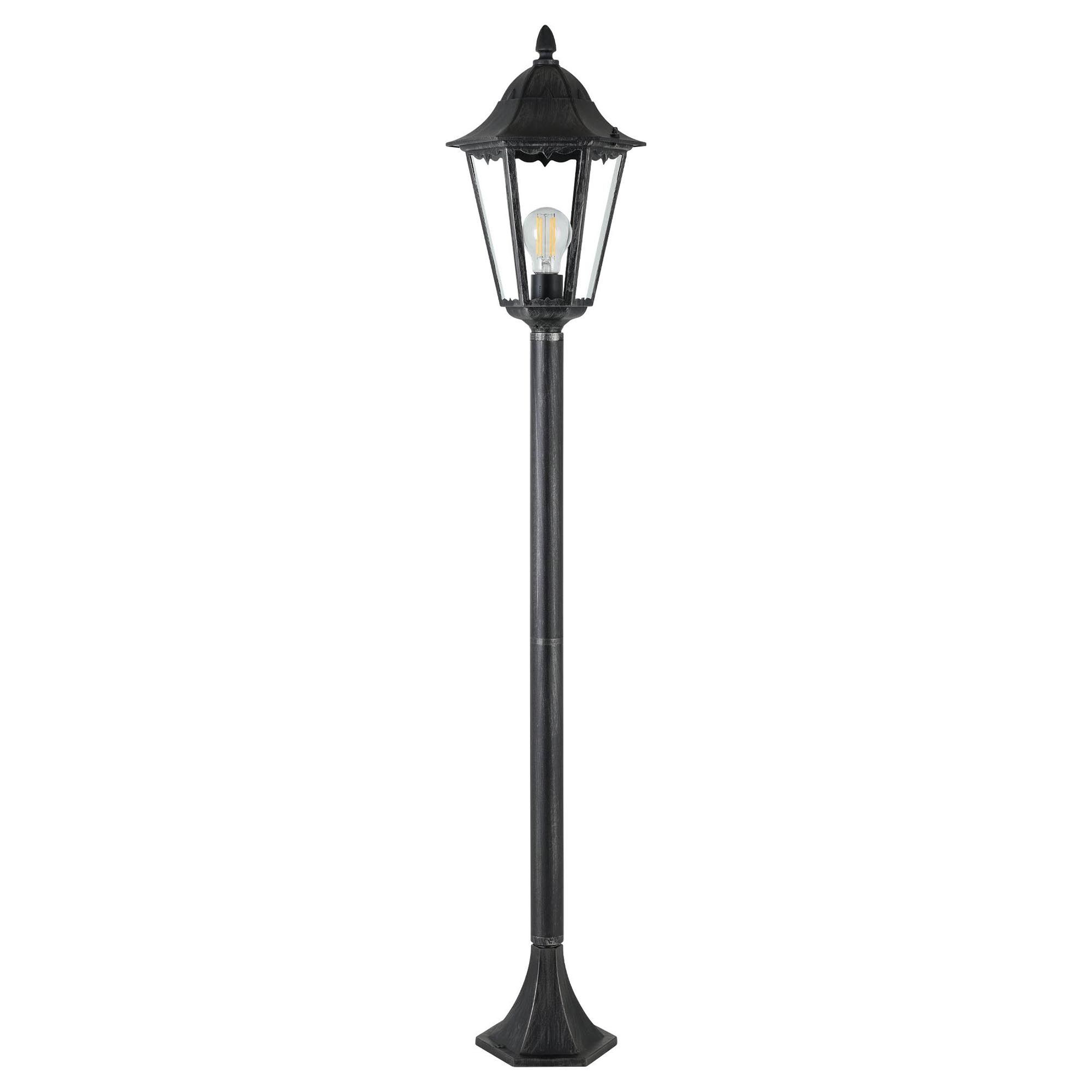 Lampadaire extérieur NAVEDO noir H120cm