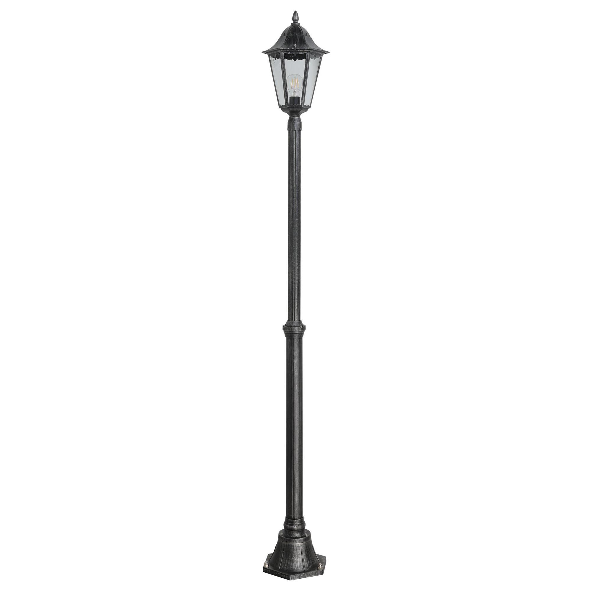 Lampadaire extérieur NAVEDO noir H200cm